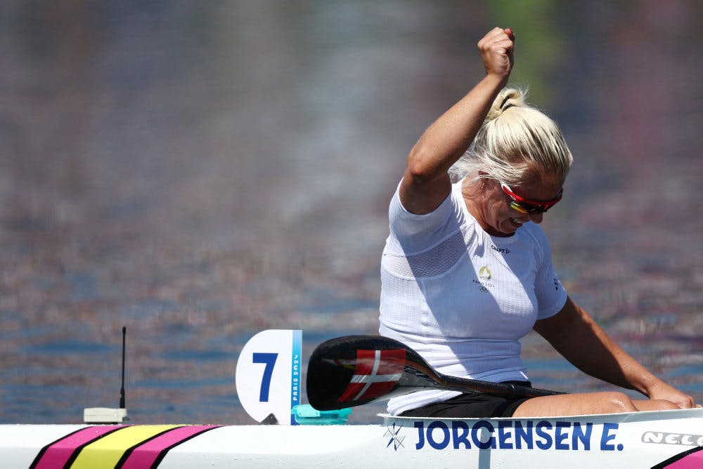 Emma Aastrand Jørgensen sluttede kajakkarrieren med at vinde OL-bronze i Paris i sommer. (Arkivfoto).&nbsp;&nbsp;