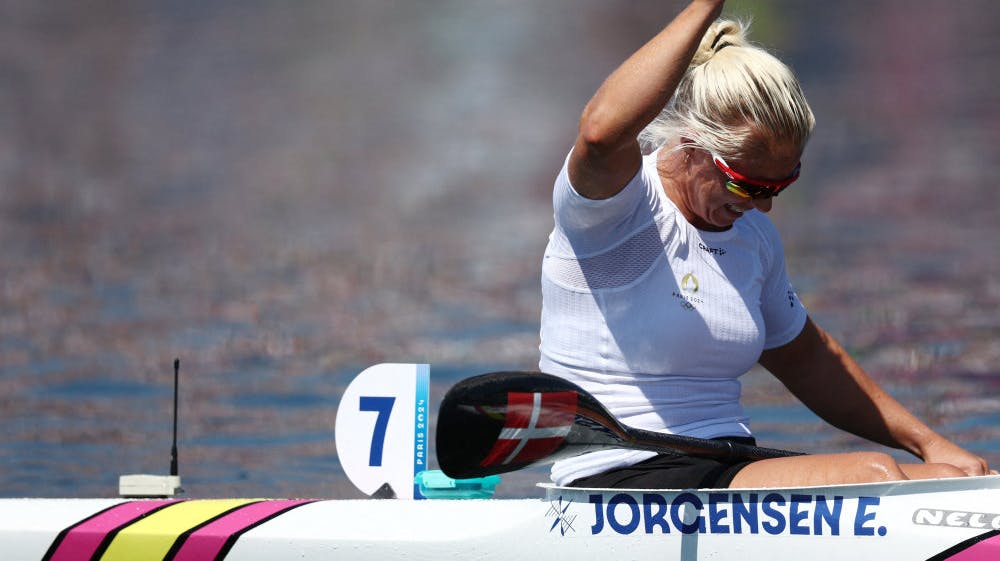 Emma Aastrand Jørgensen sluttede kajakkarrieren med at vinde OL-bronze i Paris i sommer. (Arkivfoto). 