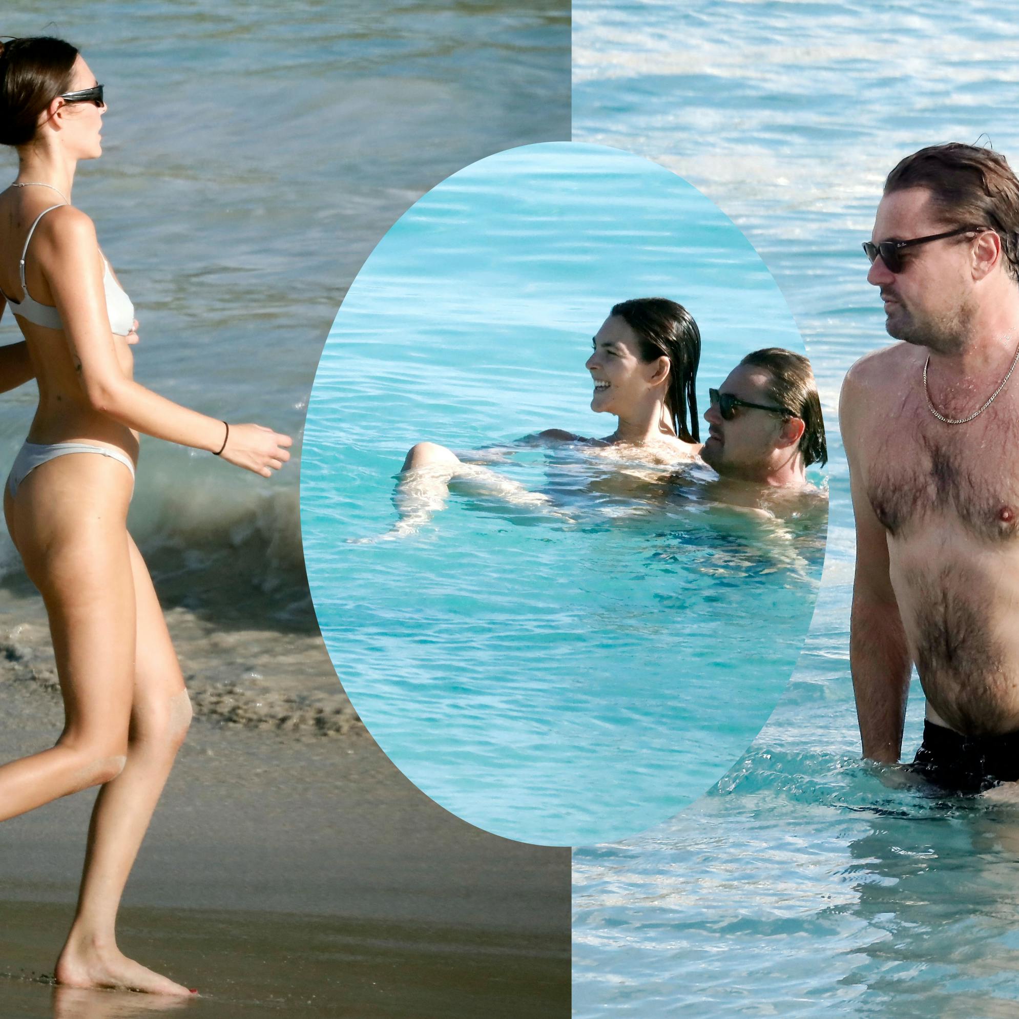 Leonardo DiCaprio på tropisk ferie i St. Barts med sin veninde Vittoria Ceretti i december 2024