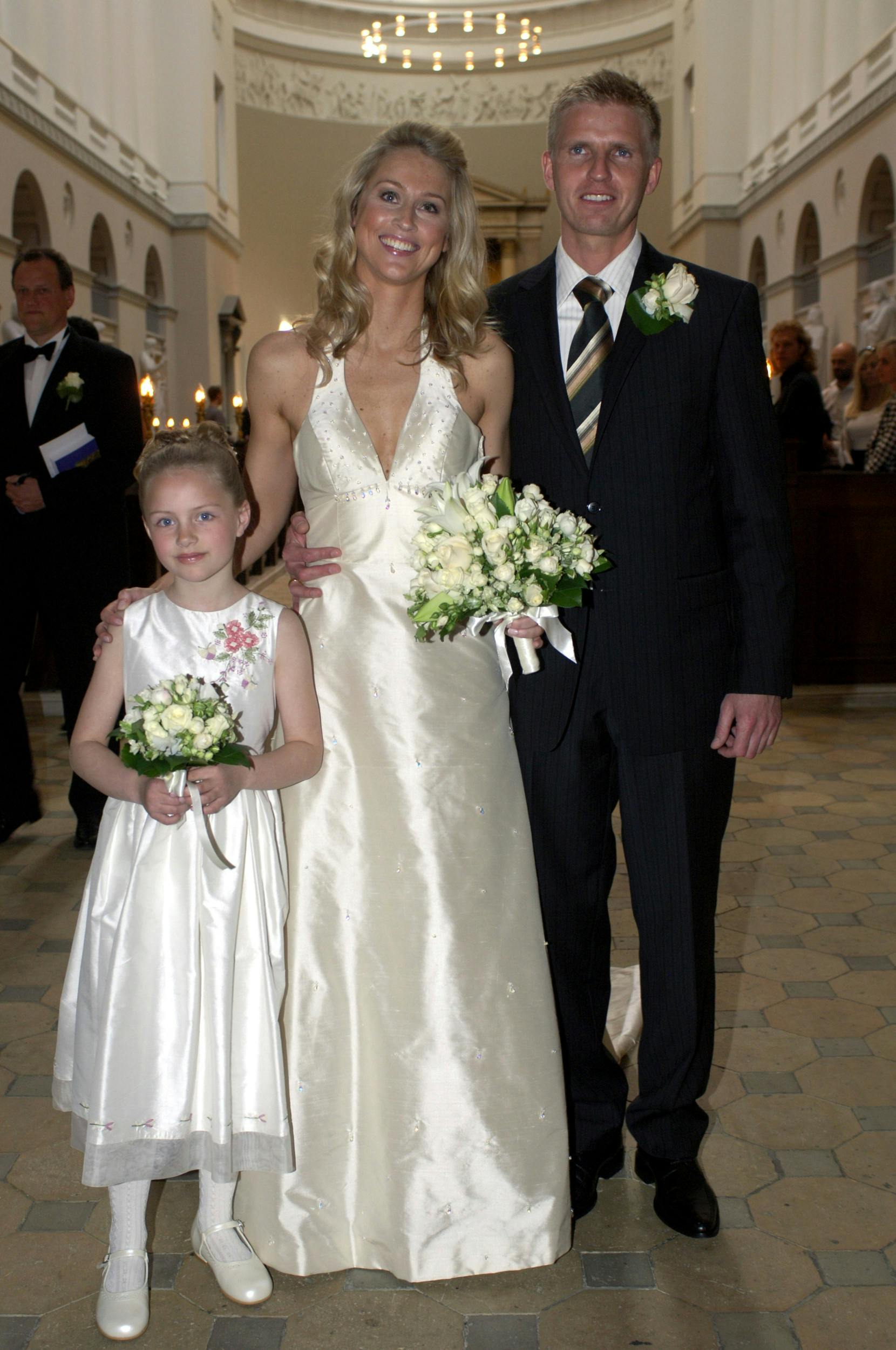 I 2005 blev fjerboldstjernen gift med økonomen Lars Nygaard.