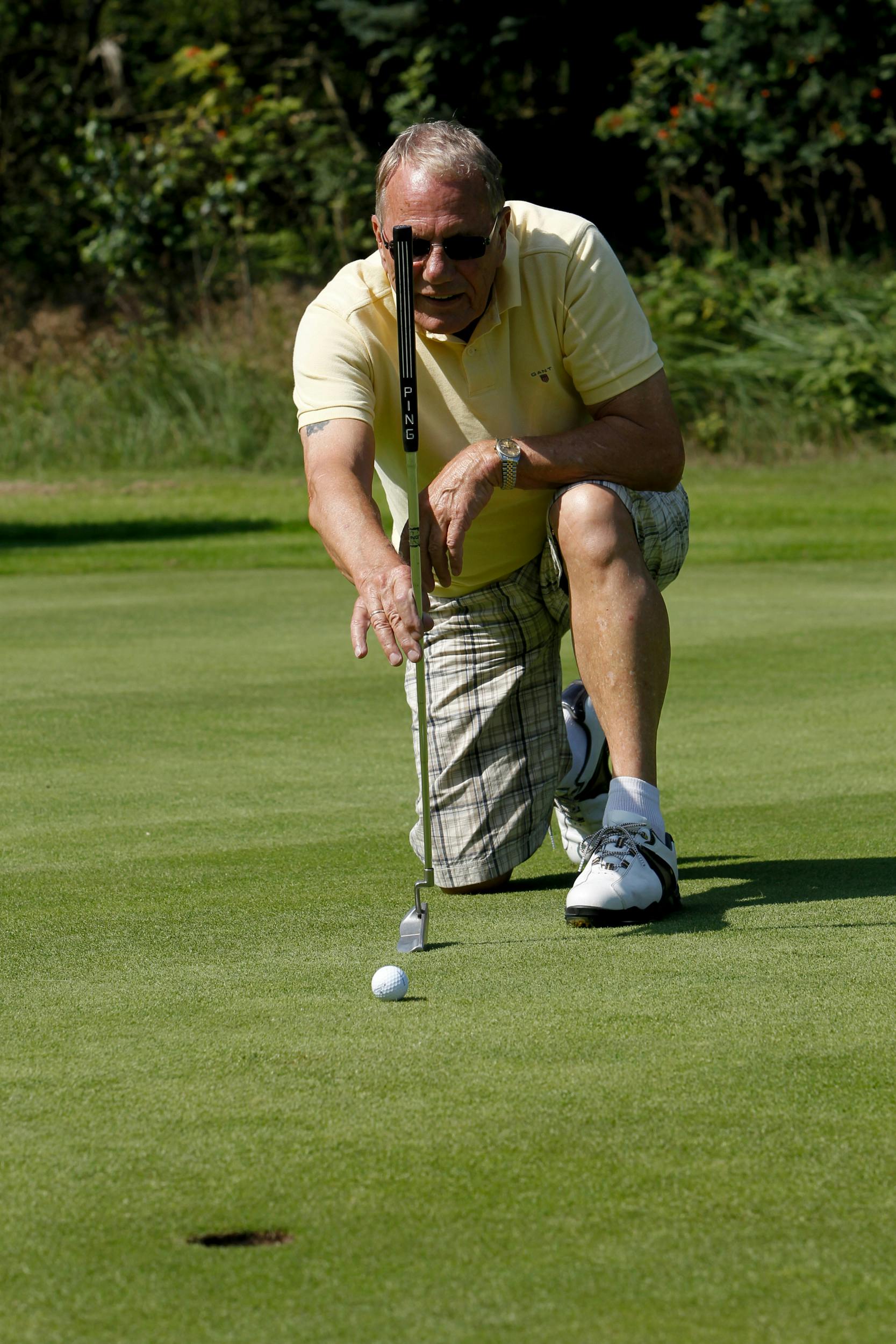 Golf blev fritiden flittigt brugt på. I 2003 blev Leth fyret fra DR, da han brød reglerne for, hvad man måtte reklamere for, når man var ansat på tv-stationen.