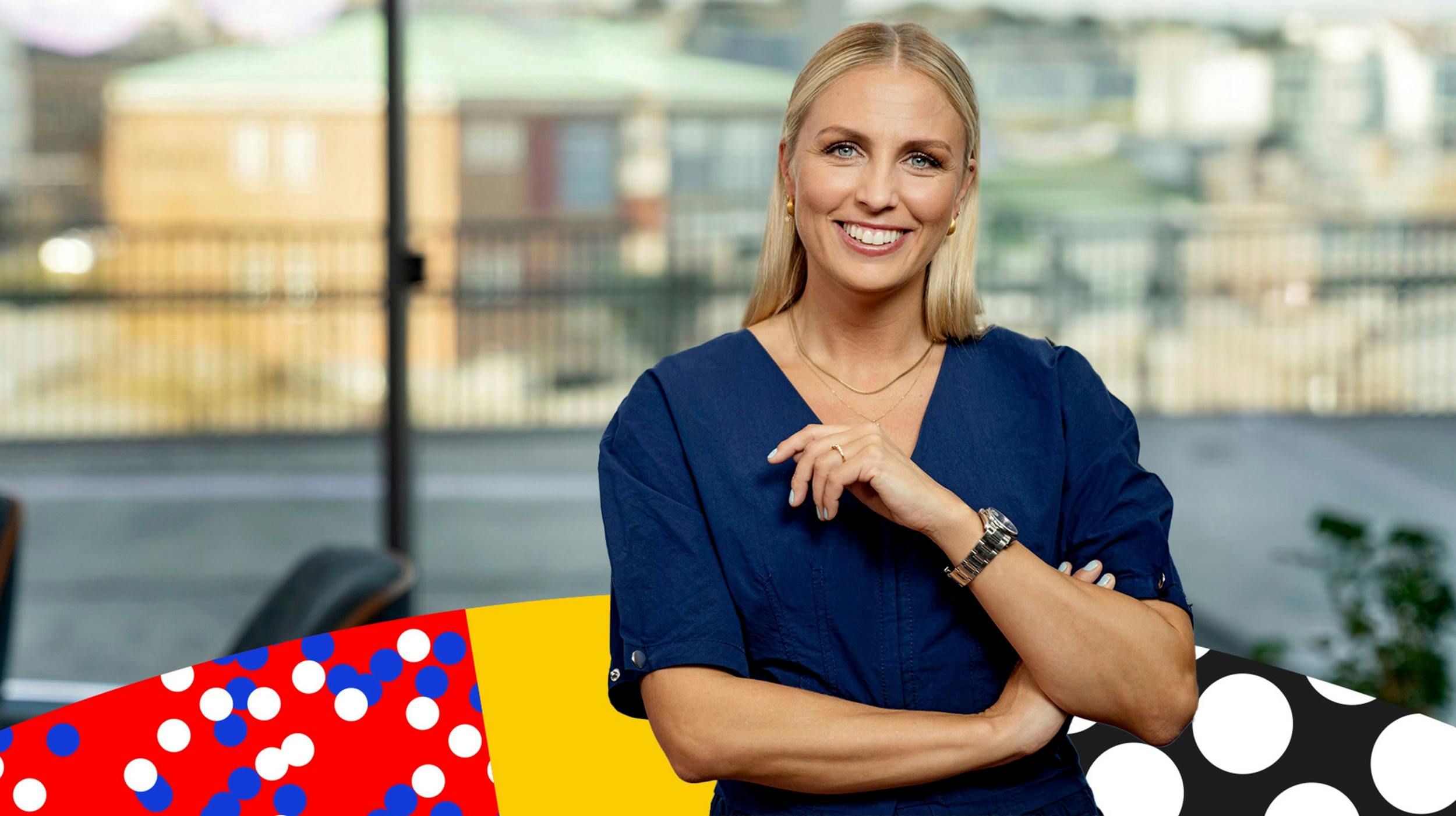 Hvis du stiller ind på DR, kan du forvente at se meget til Josefine Høgh de kommende uger.