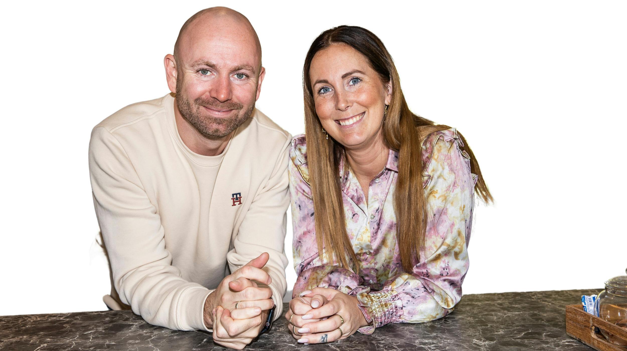 Michael Ewald Hansen, 41, og Jeanette Lagoni, 31, glæder til at se den nye sæson af ”Gift ved første blik”.