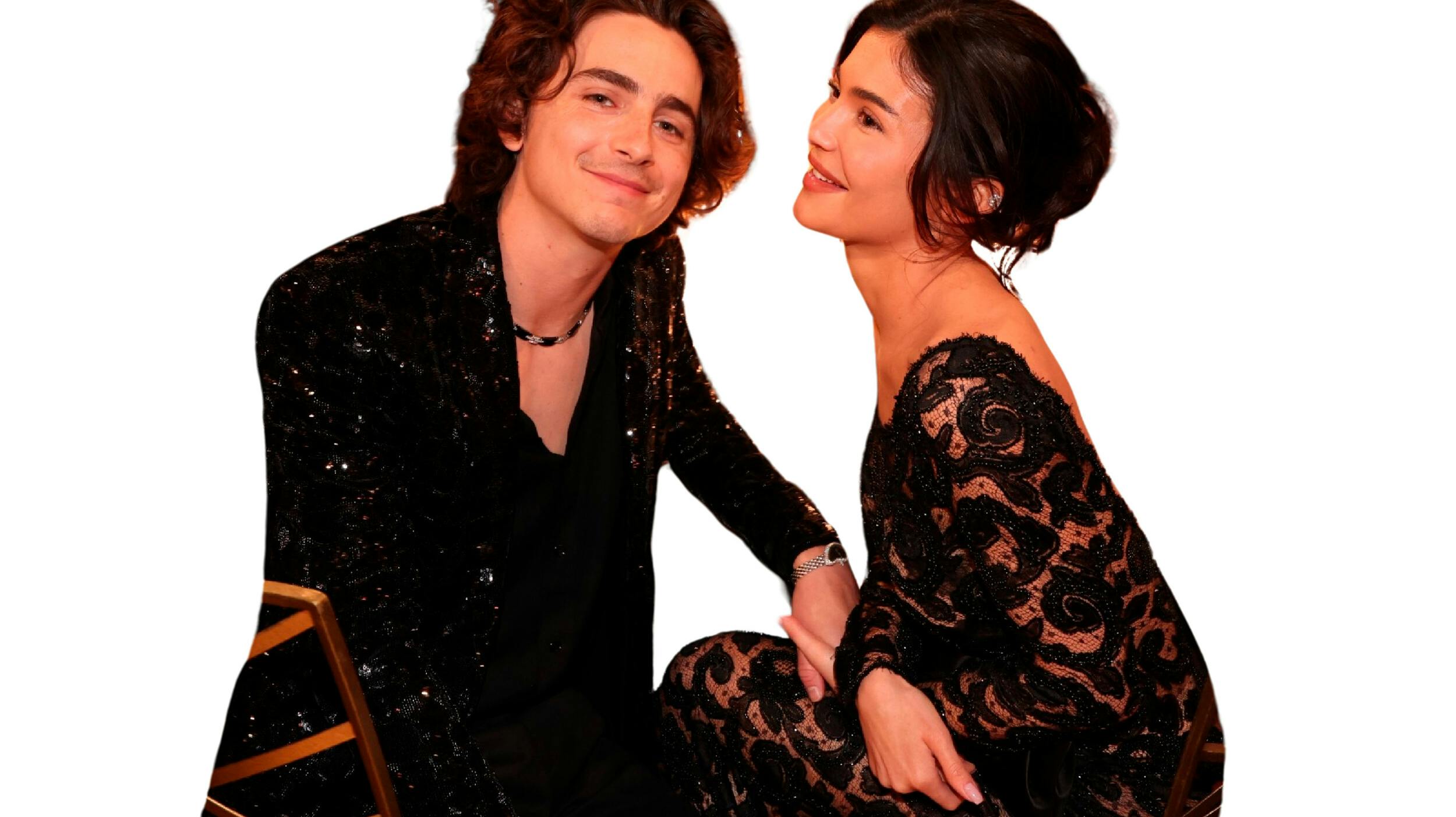 Forelskelsen lyste ud af Timothée Chalamet, 28, og Kylie Jenner, 27, da de i begyndelsen af året stjal opmærksomheden ved Golden Globes.