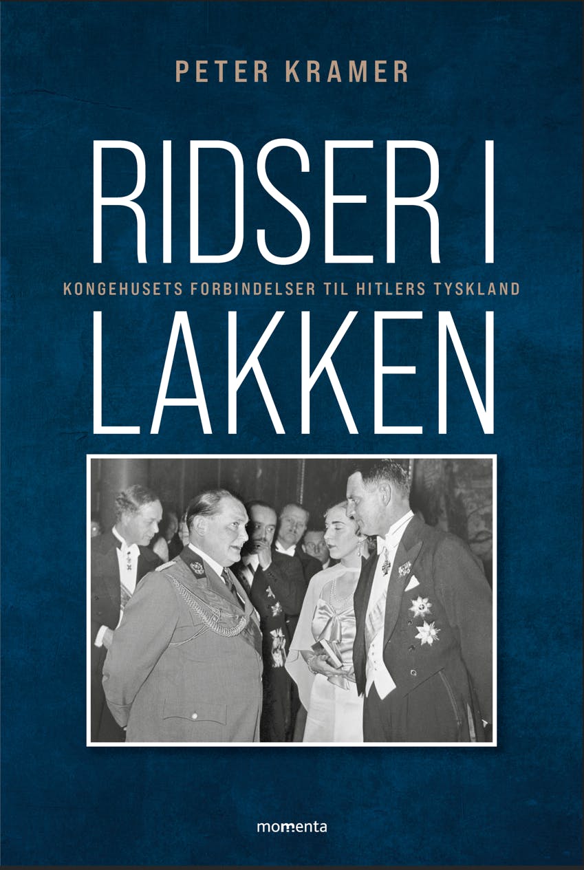 Bogen ”Ridser i Lakken” fortæller om det danske kongehus og dets tyske forbindelser før og under 2. verdenskrig 