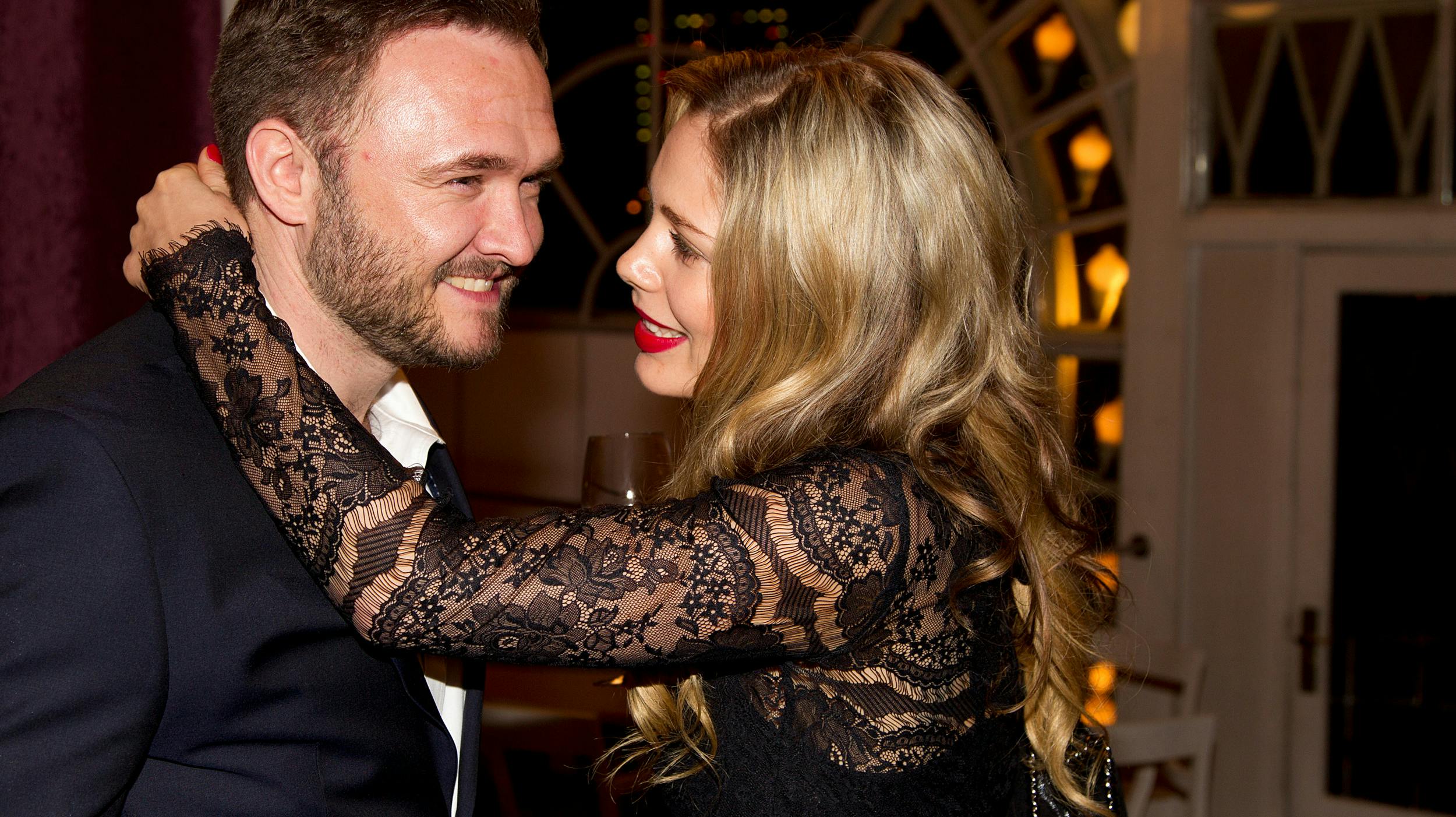 Daværende fødevareminister Dan Jørgensen ses her med sin i dag forhenværende kæreste Sofie Jagert.