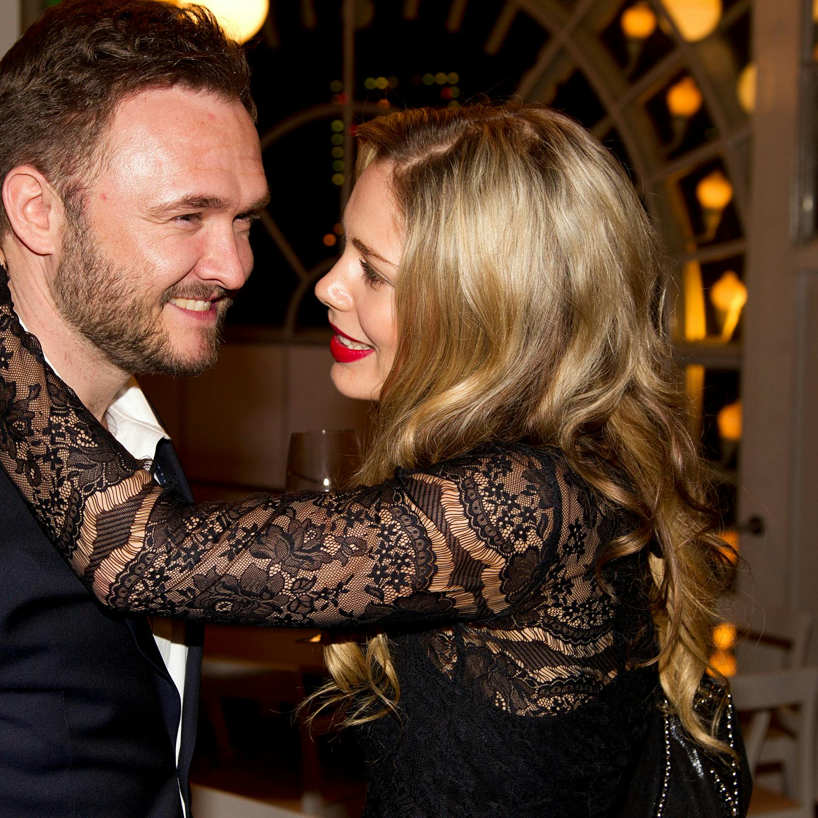 Daværende fødevareminister Dan Jørgensen ses her med sin i dag forhenværende kæreste Sofie Jagert.