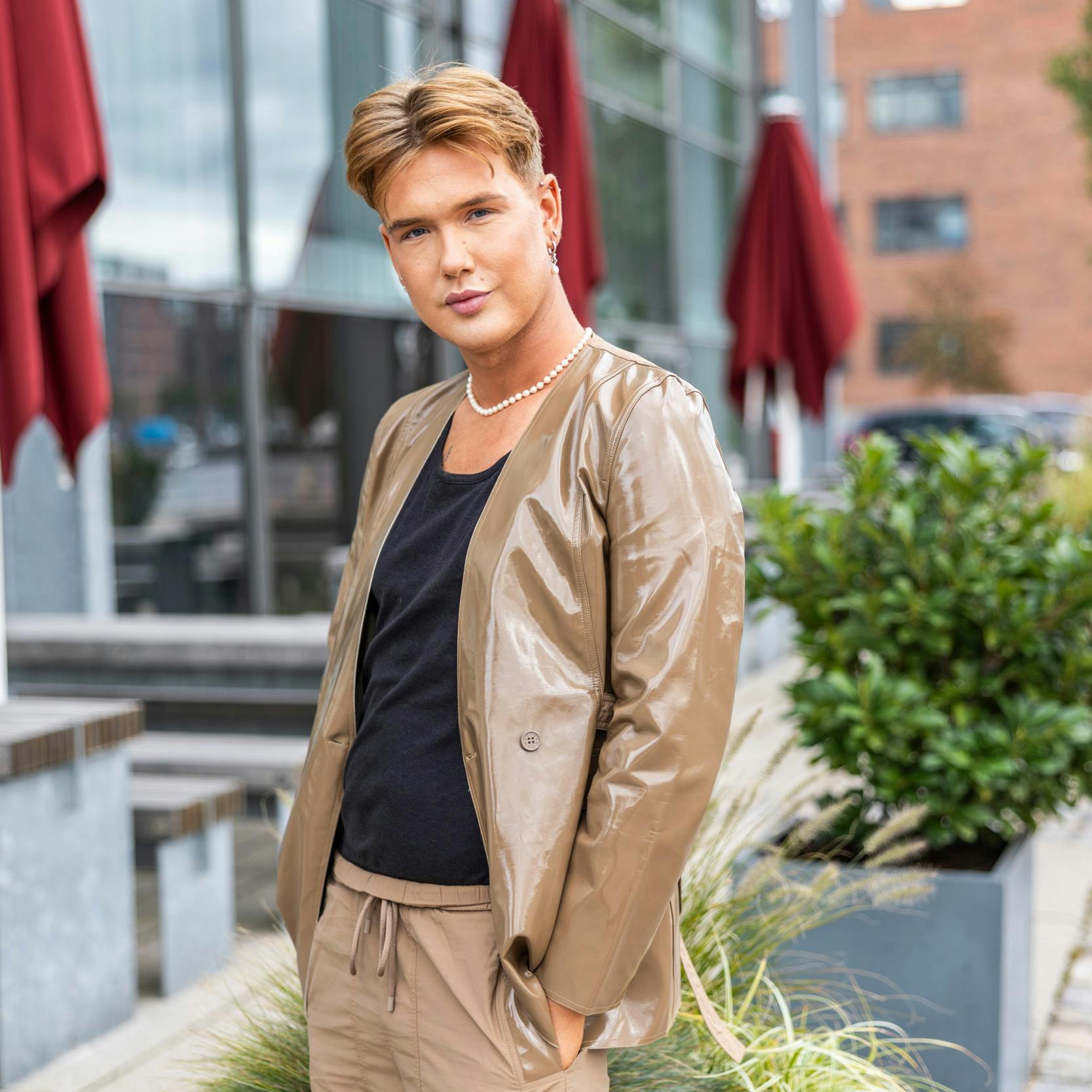 Nikolaj Ryom, 25, mødte sin kommende mand, da han en enkelt gang havde ham som GoMore-chauffør.