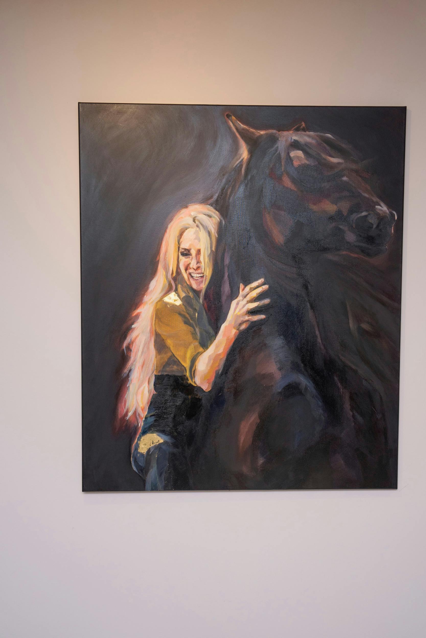 Billedet har også været brugt som cover på albummet ”Unico”, som netop er opkaldt efter hesten.