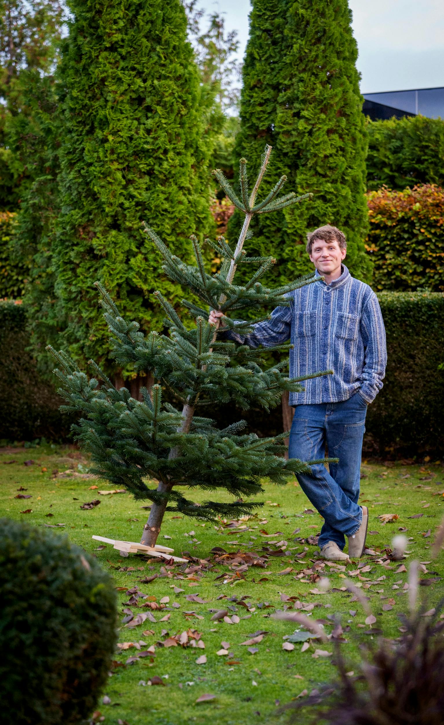 Tobias er vokset op på en juletræsfarm i Silkeborg, men han gik ikke så meget op i træfælding, som han gjorde i bagningen. 