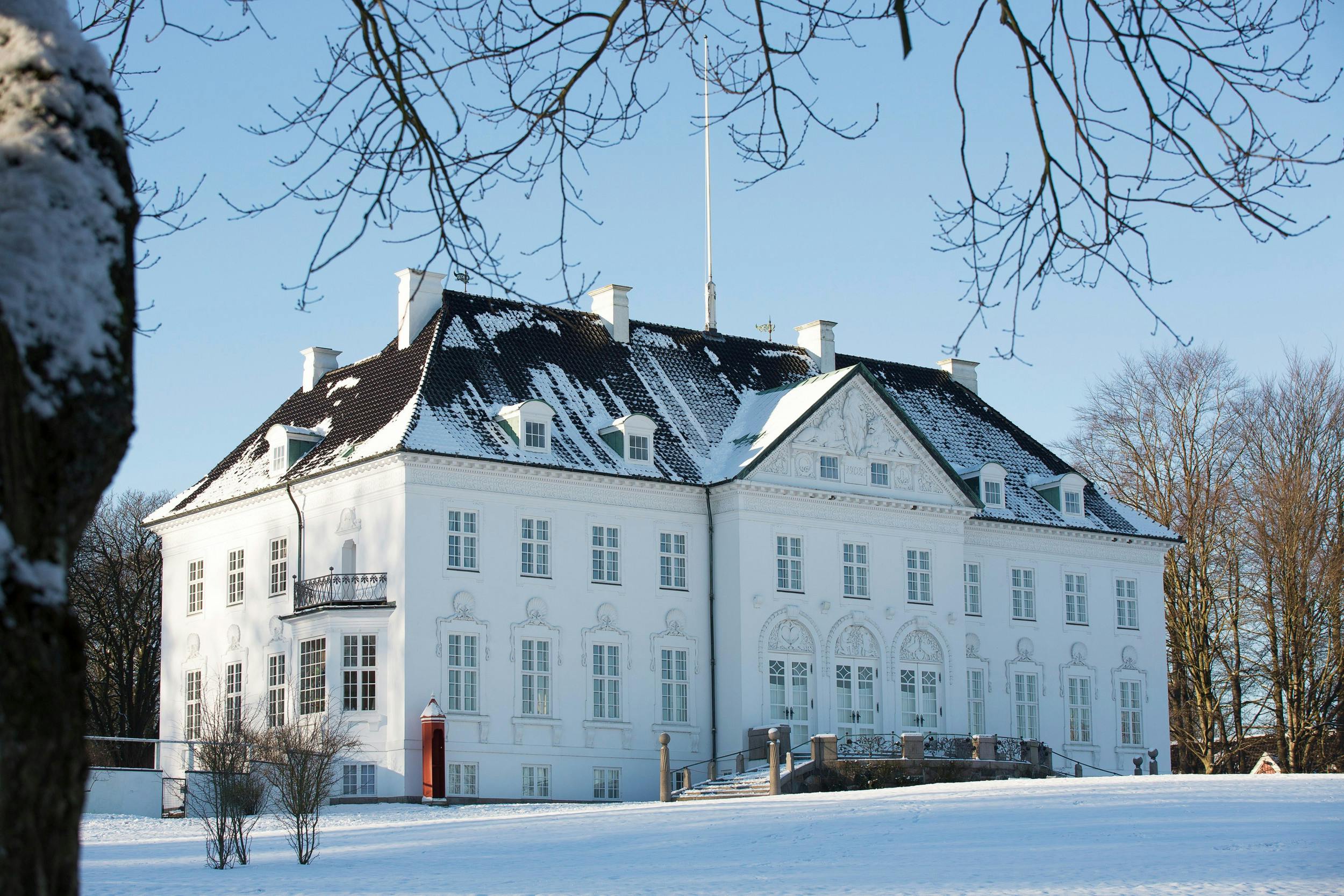 Kong Frederik og familien skal holde jul på Marselisborg Slot i Aarhus.  