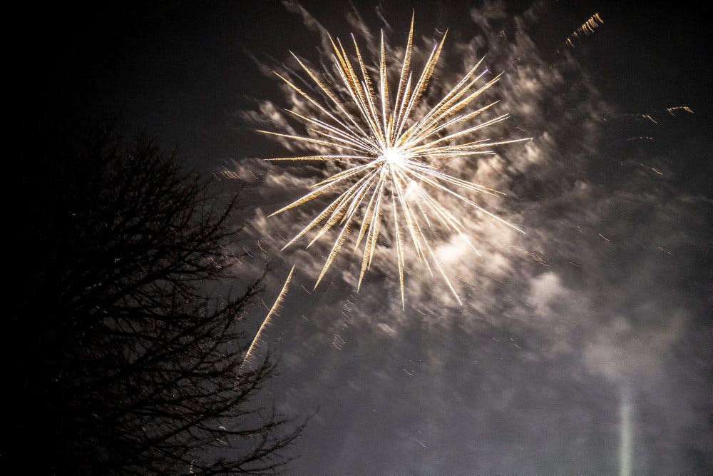 Politi og beredskab oplevede at blive skudt efter med fyrværkeri nytårsaften. (Arkivfoto). -&nbsp;&nbsp;