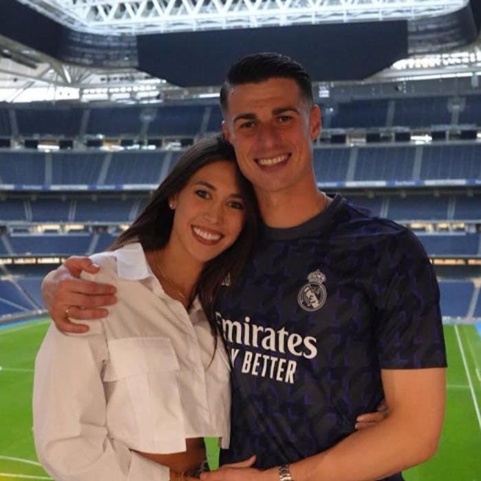 Kepa Arrizabalaga og Andrea Martínez fik tvillinger - Se de første billeder!