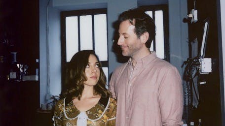 Aubrey Plaza med Jeff Baena.
