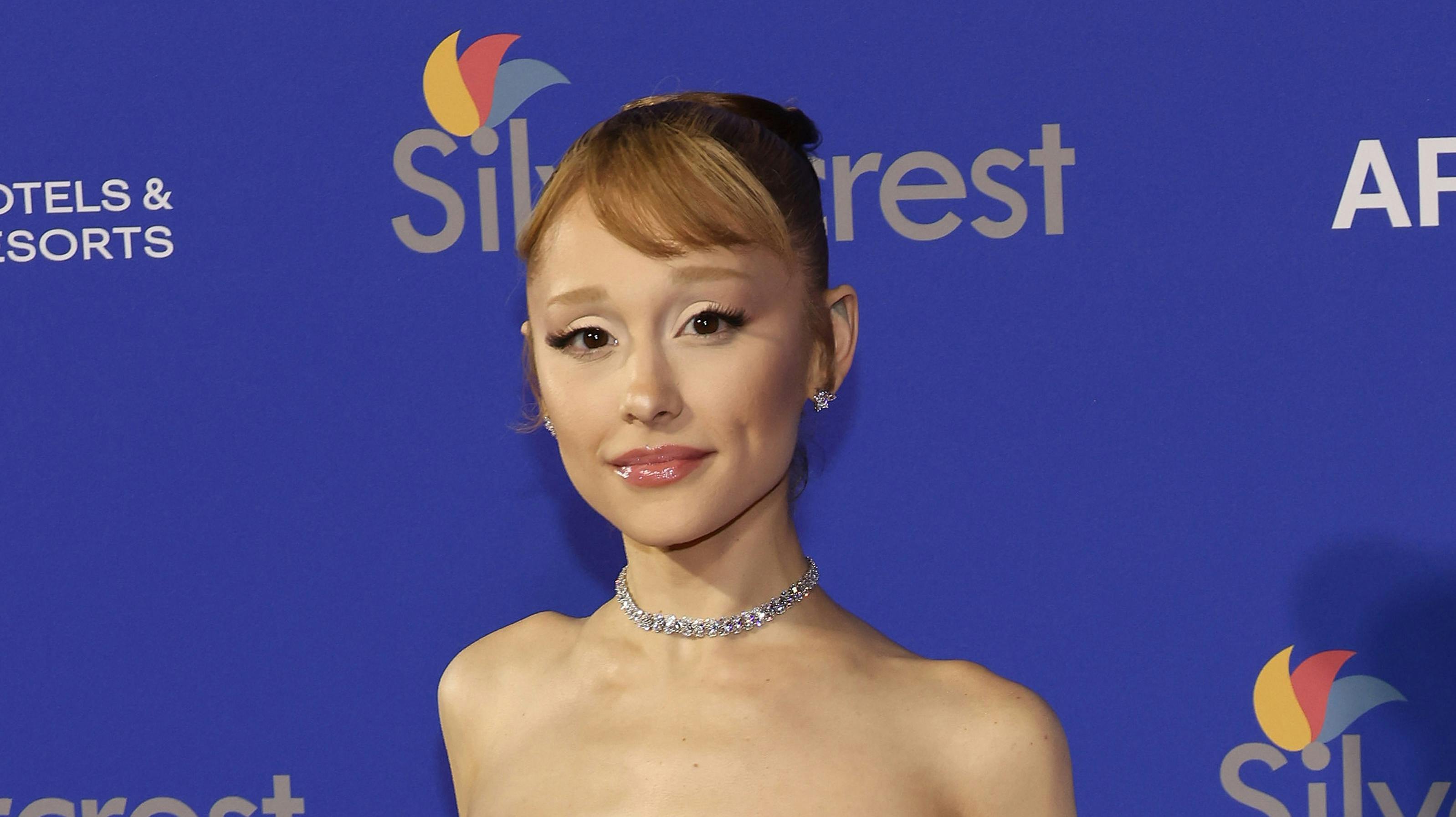 Ariana Grande attends the 36th Annual Palm Springs International Film Festival Film Awards at Palm Springs Convention Center on January 03, 2025 in Palm Springs, California. Photo: CraSH/imageSPACE/Sipa USA