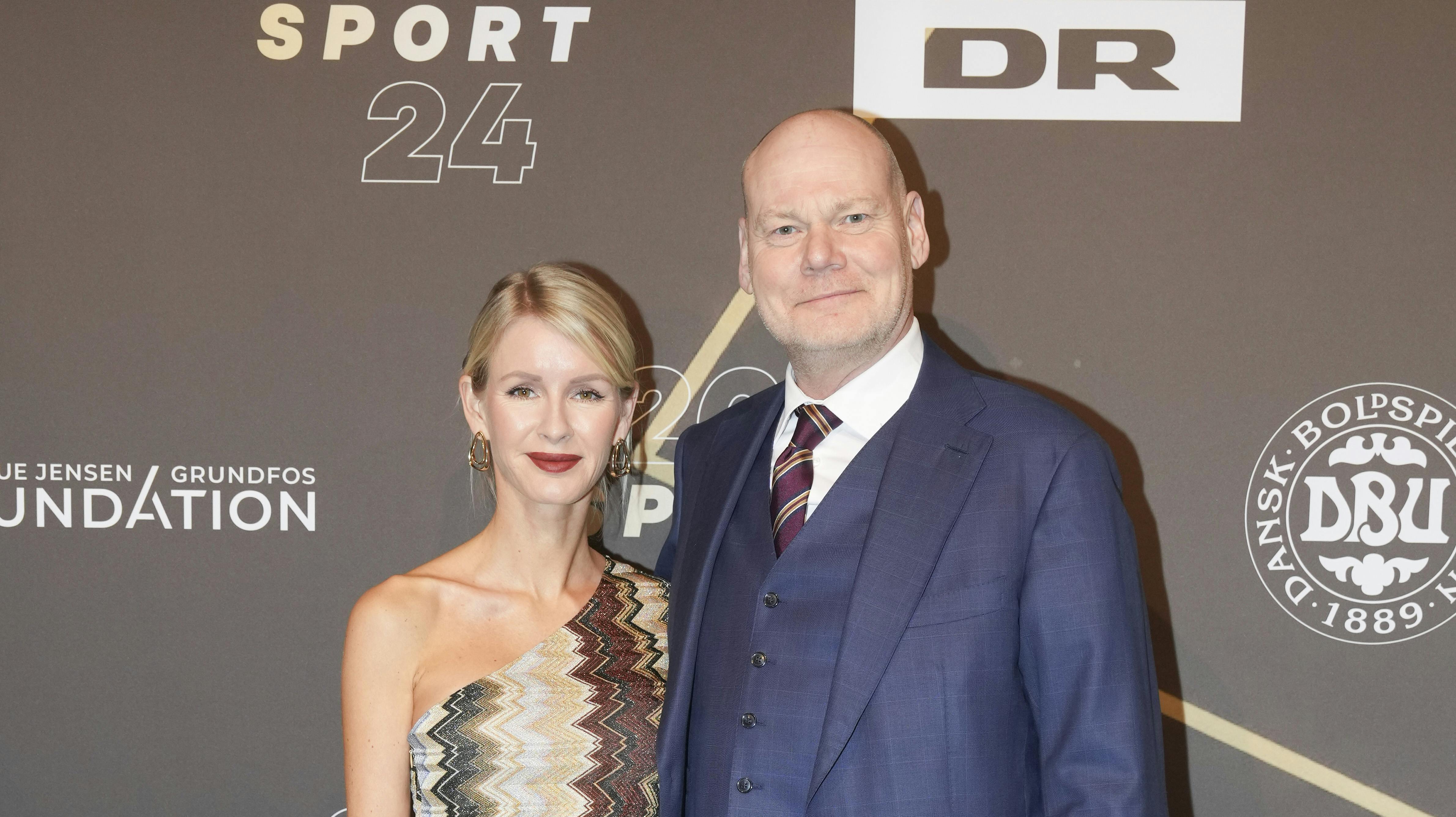 Andreas Bo og hustruen Katrine Wadil. 