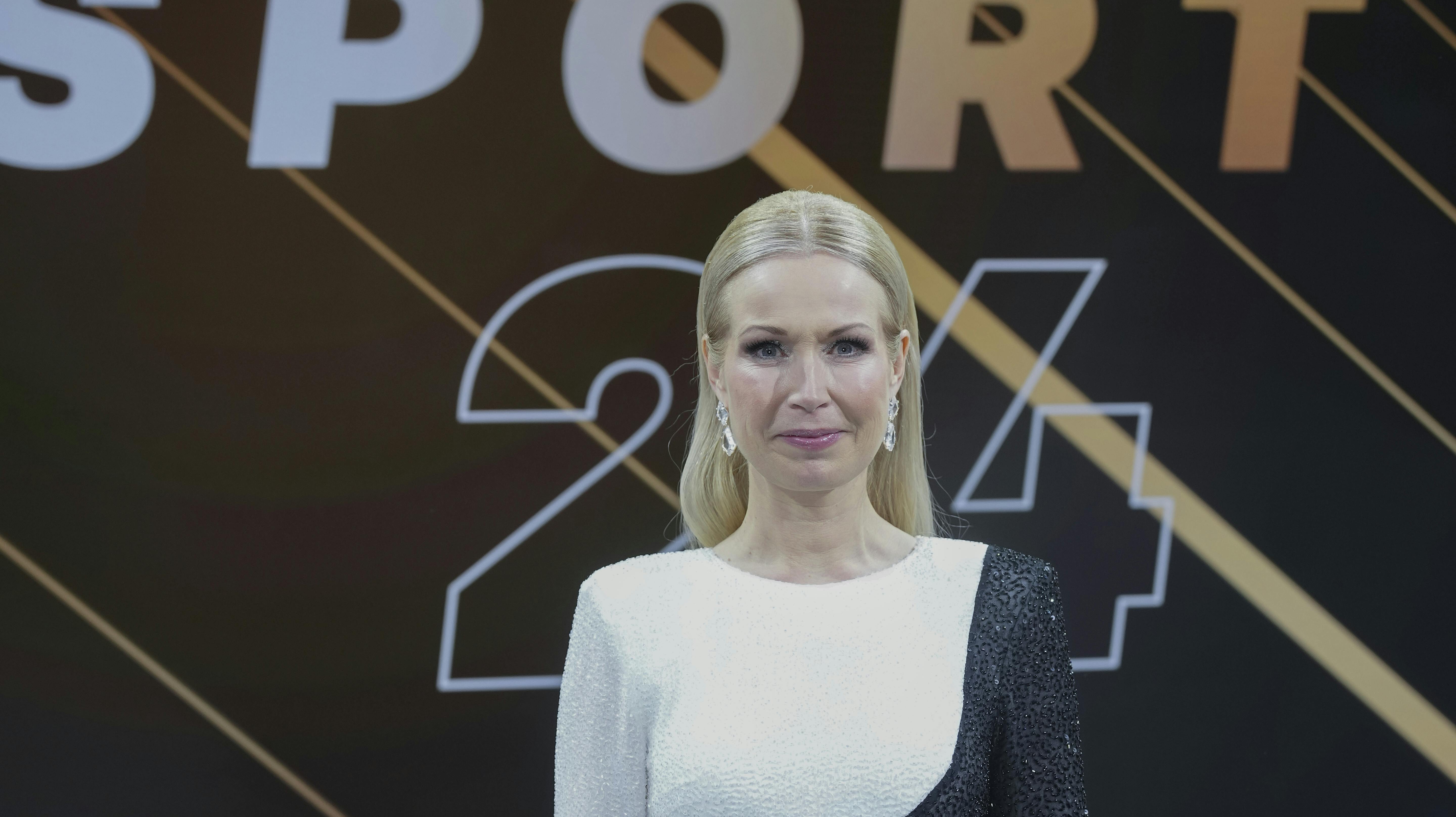 Tina Müller var vært ved Sport 2024 sammen med Josefine Høgh. 