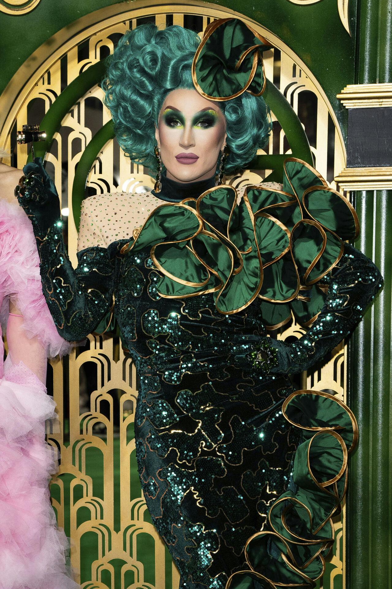 The Vivienne var i november til premiere på "Wicked" i London.