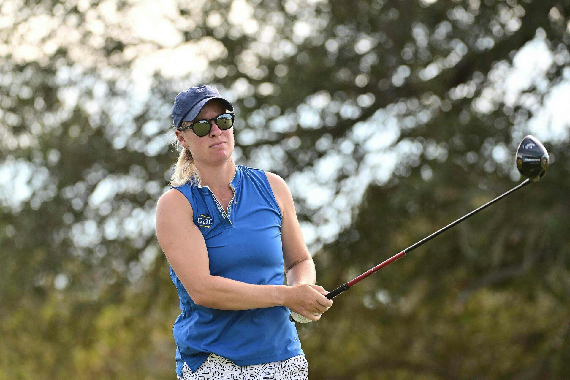 Nicole Broch Estrup holder en pause fra golfen på grund af graviditet.&nbsp;