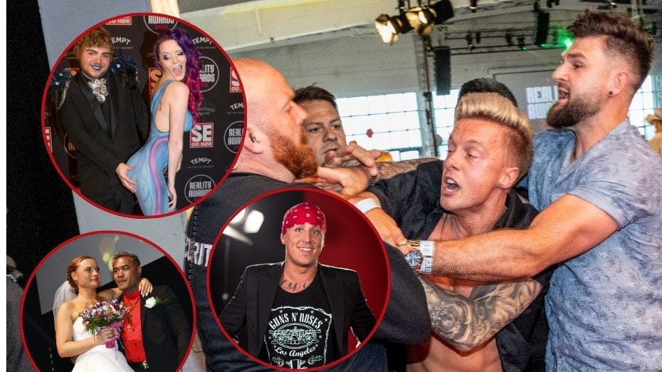 Her er de vildeste øjeblikke fra Reality Awards.