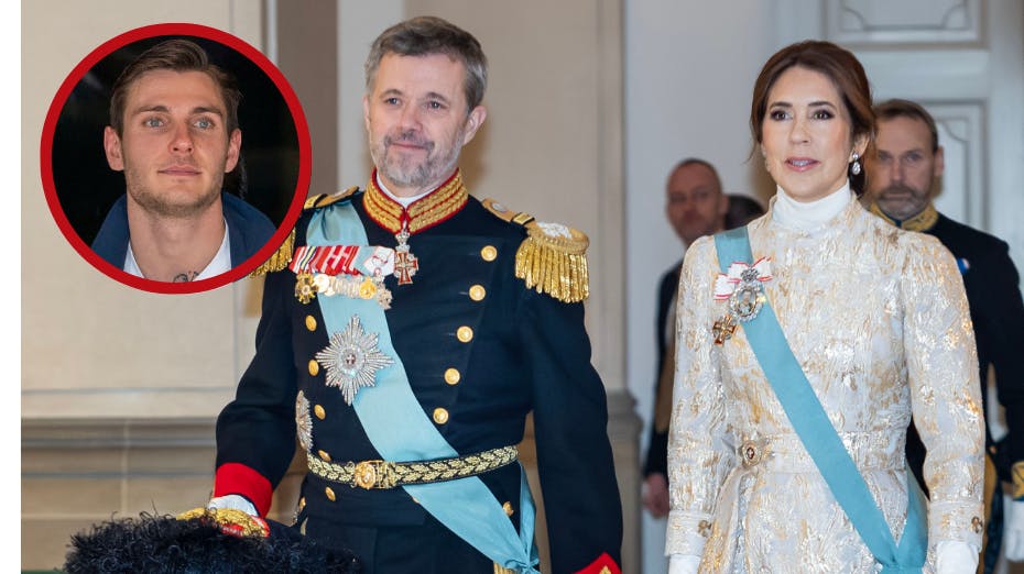 Jamen, hov..! Malo Chapsal var til nytårskur på Amalienborg Slot. 