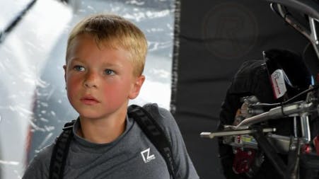 Sid Veijer blev kun syv år.