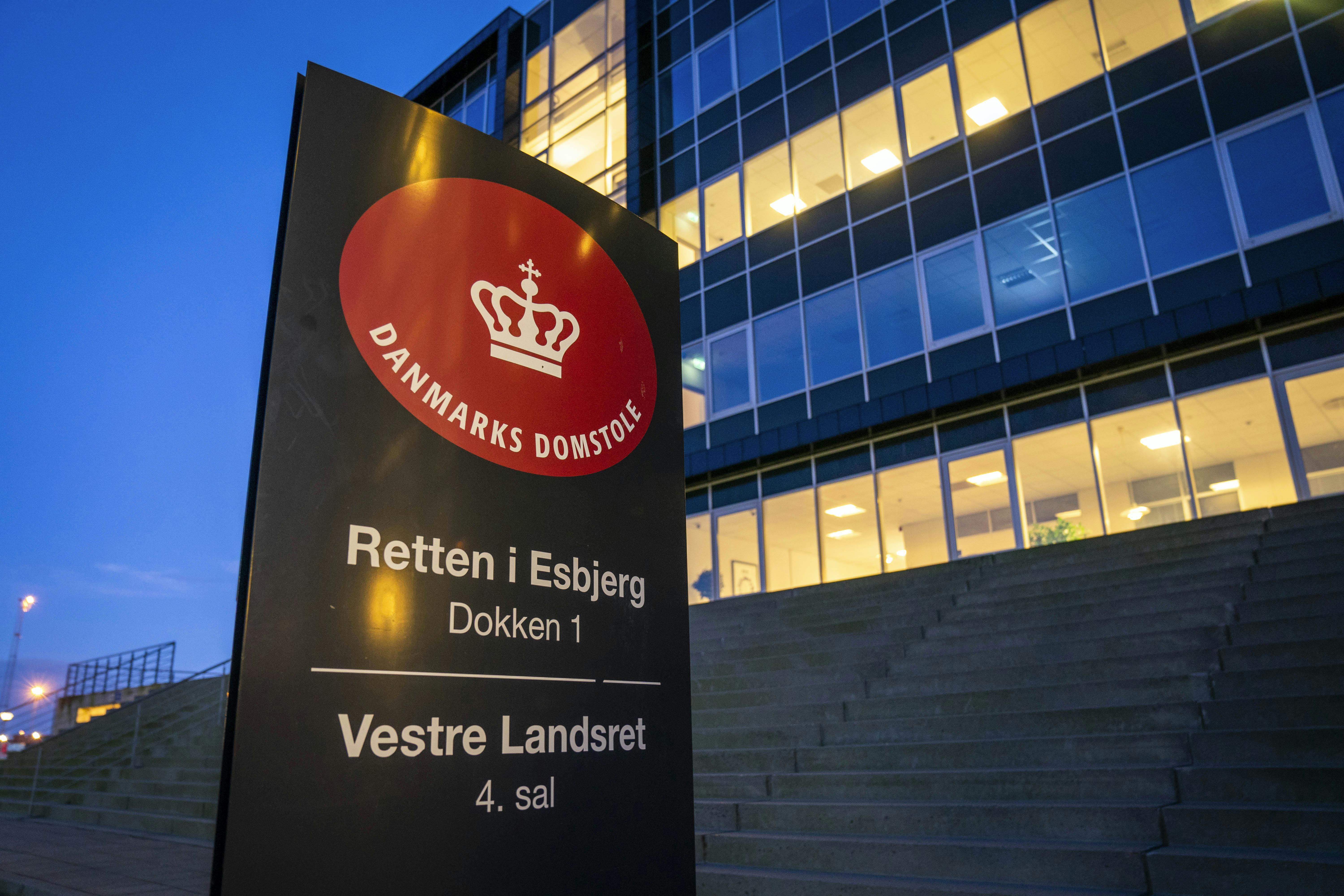 Retten i Esbjerg.Esbjerg RetVestre Landsret. / Esbjerg