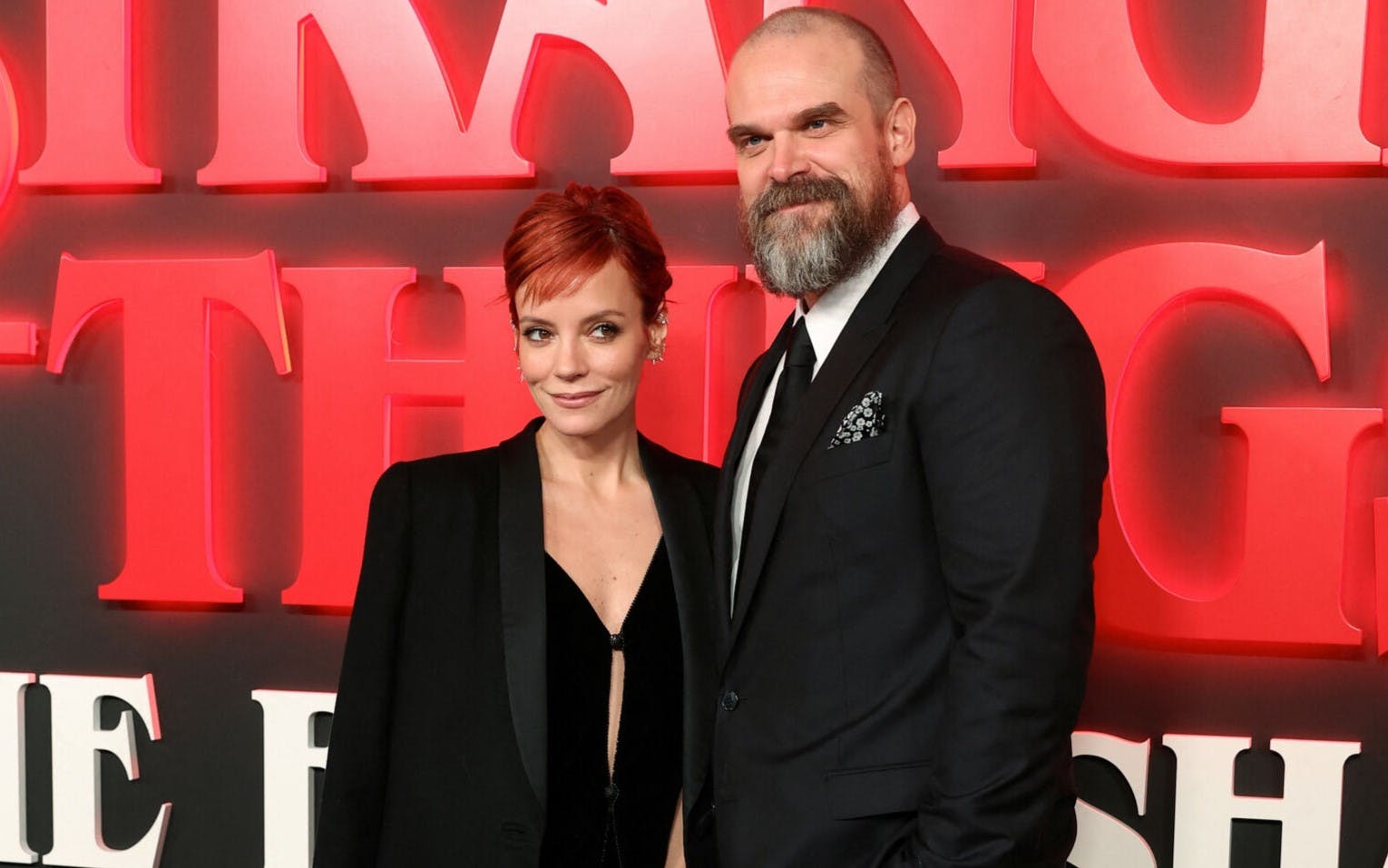 Lily Allen og David Harbour er fortid.