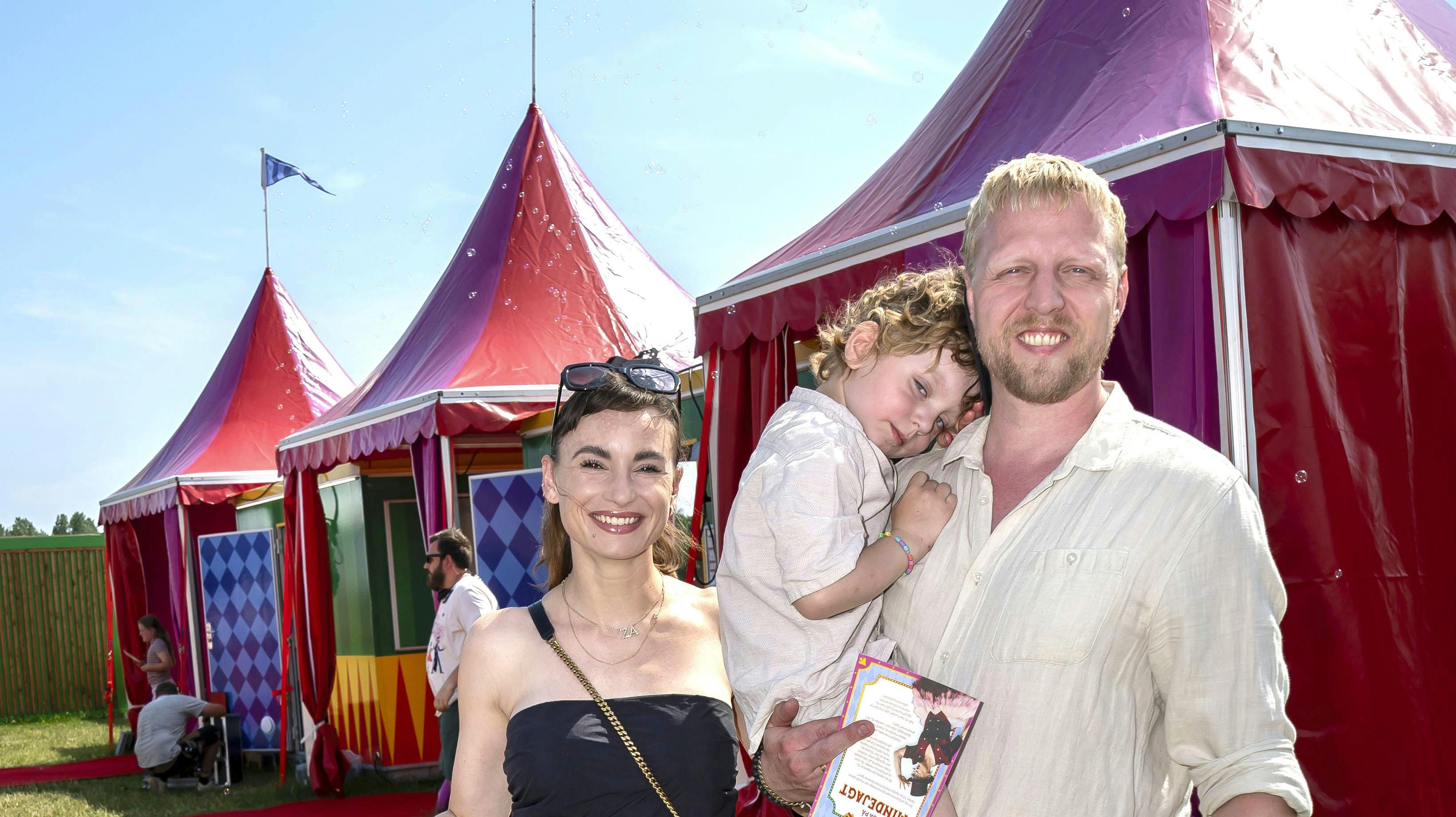 Hele familien var i sommer i Cirkus Summarum.