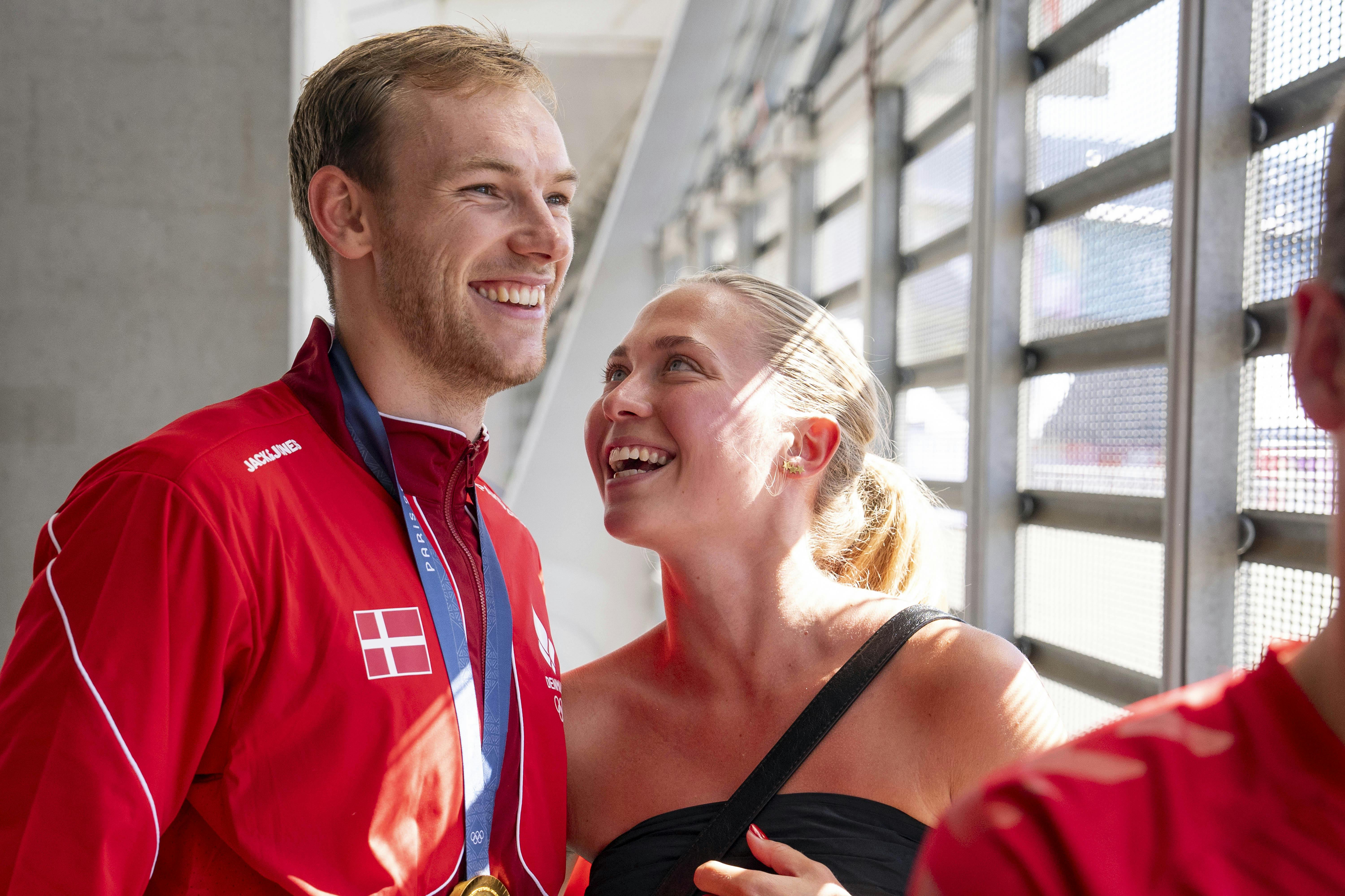 Parret nyder livet i Berlin.