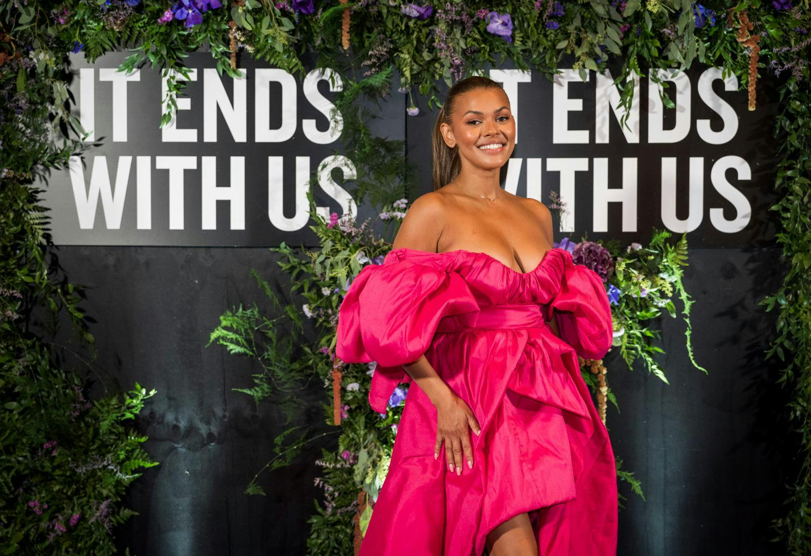 Alexandra Joner ses her til en filmpremiere i København sidste efterår.