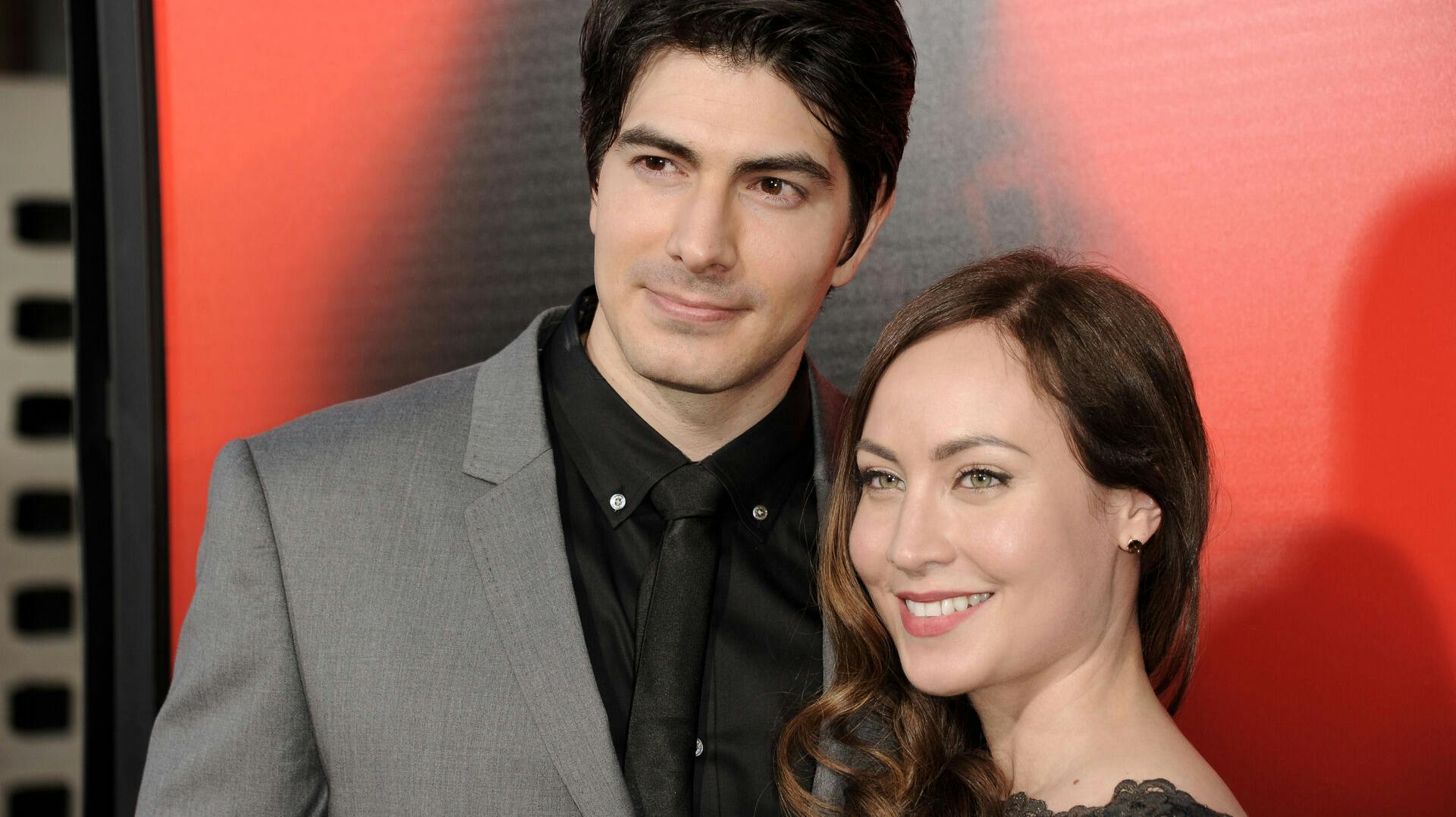 Brandon Routh (tv.) og Courtney Ford (th.) skal skilles.
