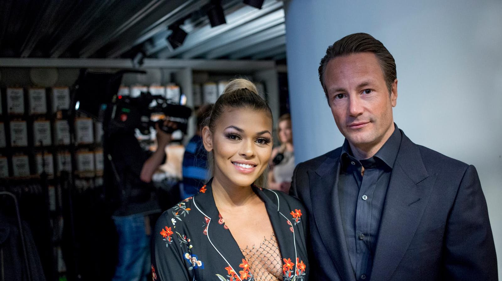 Her ses Runar Vatne med ekskjæresten Alexandra Joner.