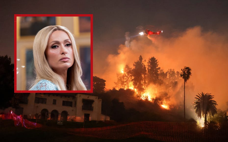 Superstjernen Paris Hilton er en af mange, der har mistet et hus i de altødelæggende brande i Los Angeles.