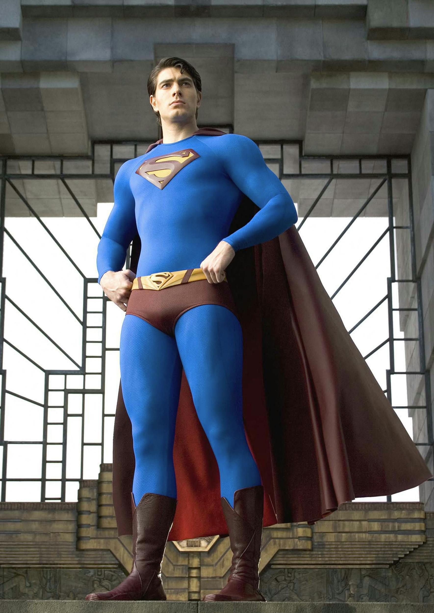 Brandon Routh som Superman i "Superman Returns" fra 2006.