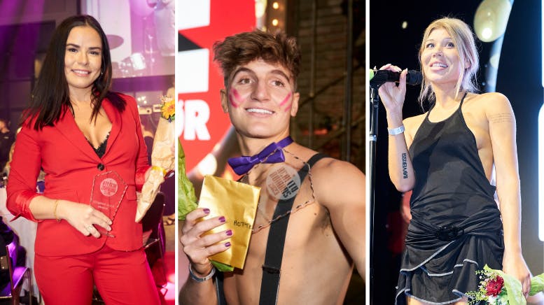 Kirstine, Karl og Linea er blandt de hotteste ifølge Reality Awards. Se alle vinderne i galleriet nederst i artiklen.