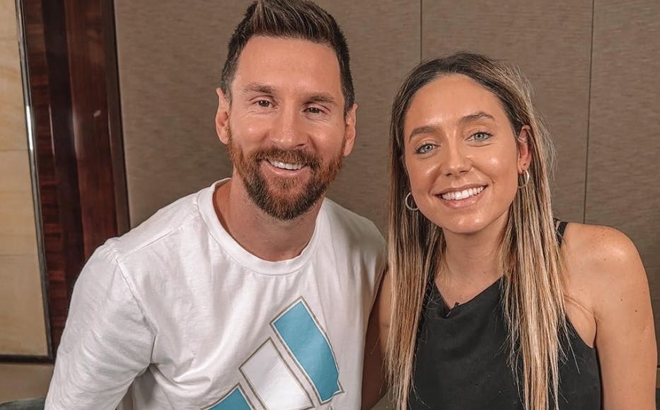 Journalisten Sofi Martinez afkræfter nu, at hun skulle have haft en affære med Lionel Messi.