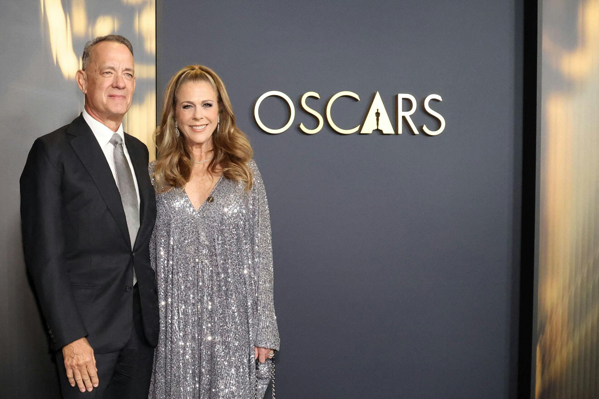 Tom Hanks and his wife Rita Wilson attend the Academy of Motion Picture Arts and Sciences 15th Governors Awards at the Ray Dolby Ballroom in Los Angeles, California, U.S. November 17, 2024. REUTERS/Mario Anzuoni