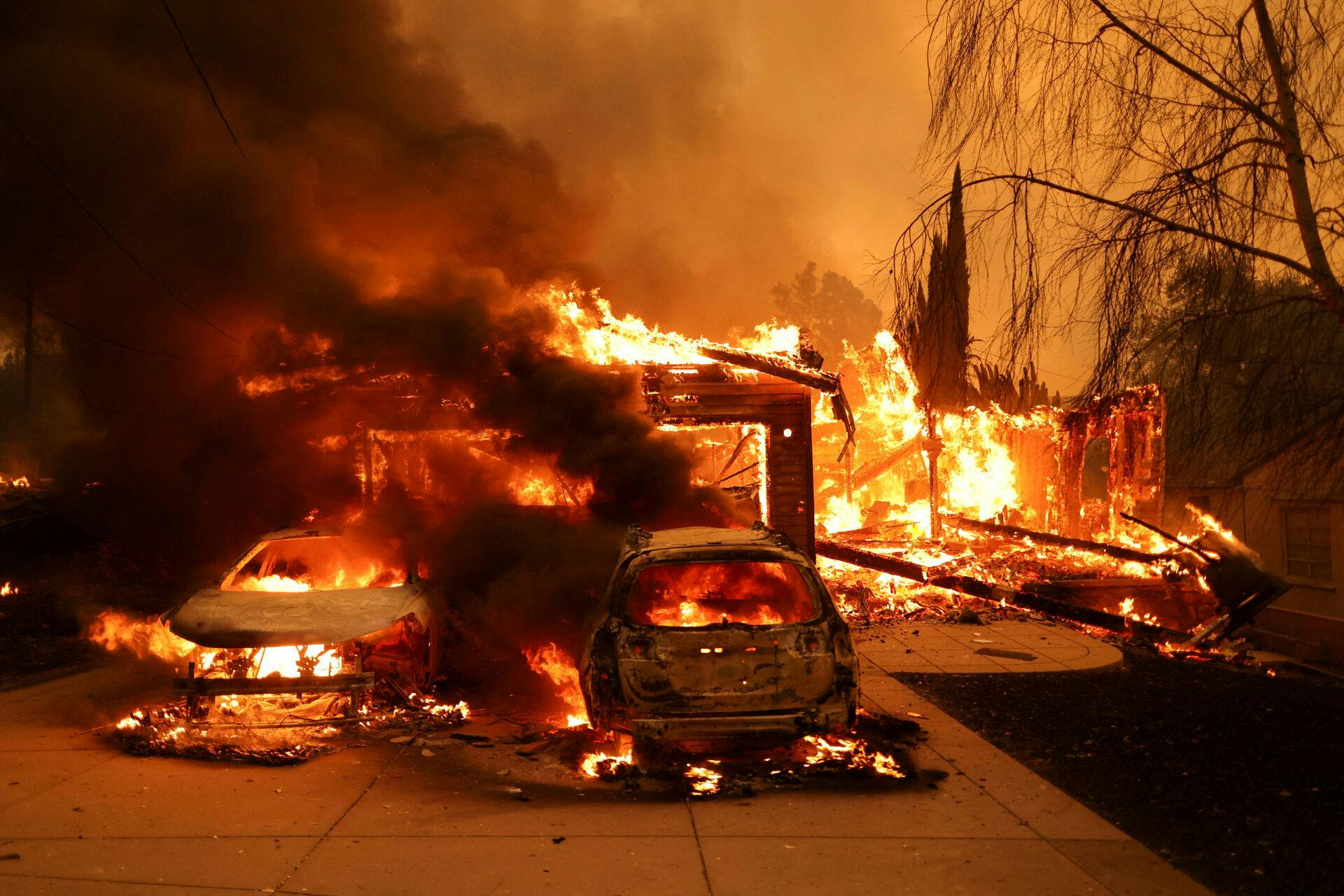 Den såkaldte Eaton-brand i Altadena den 8. januar.