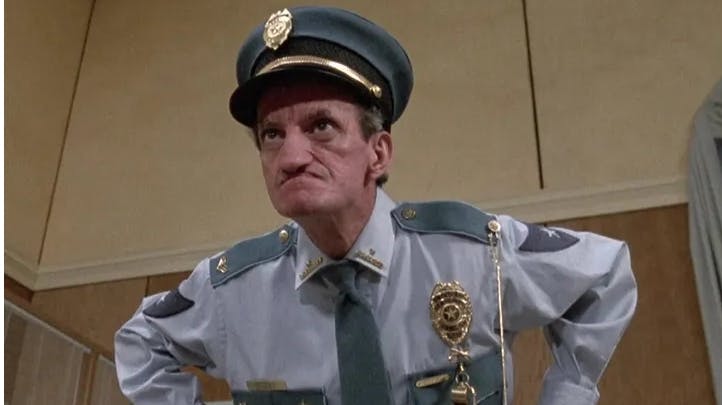 Bill Byrge i "Ernest goes to jail".