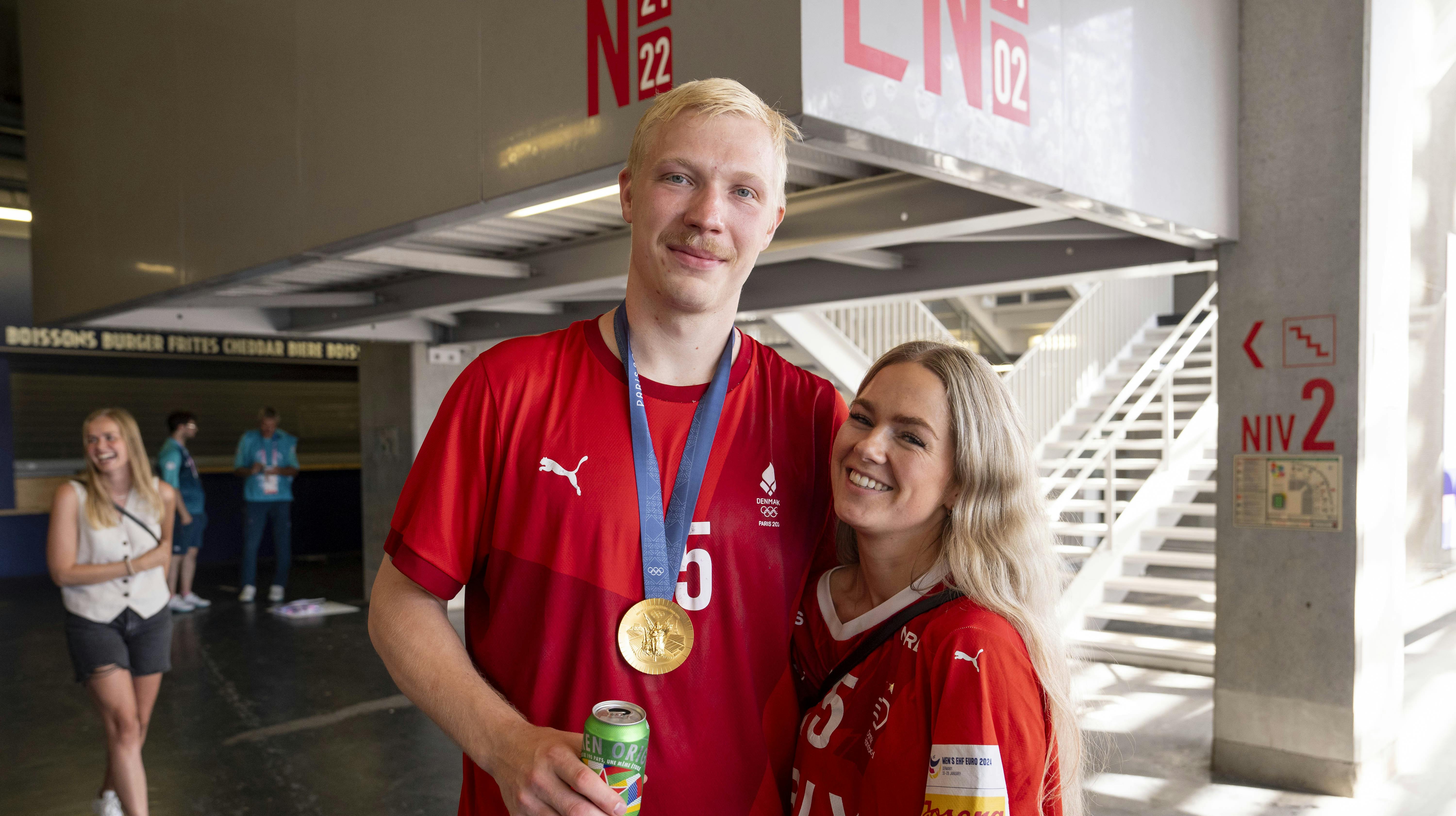 Magnus Saugstrup og hustruen Jeanette Saugstrup. 