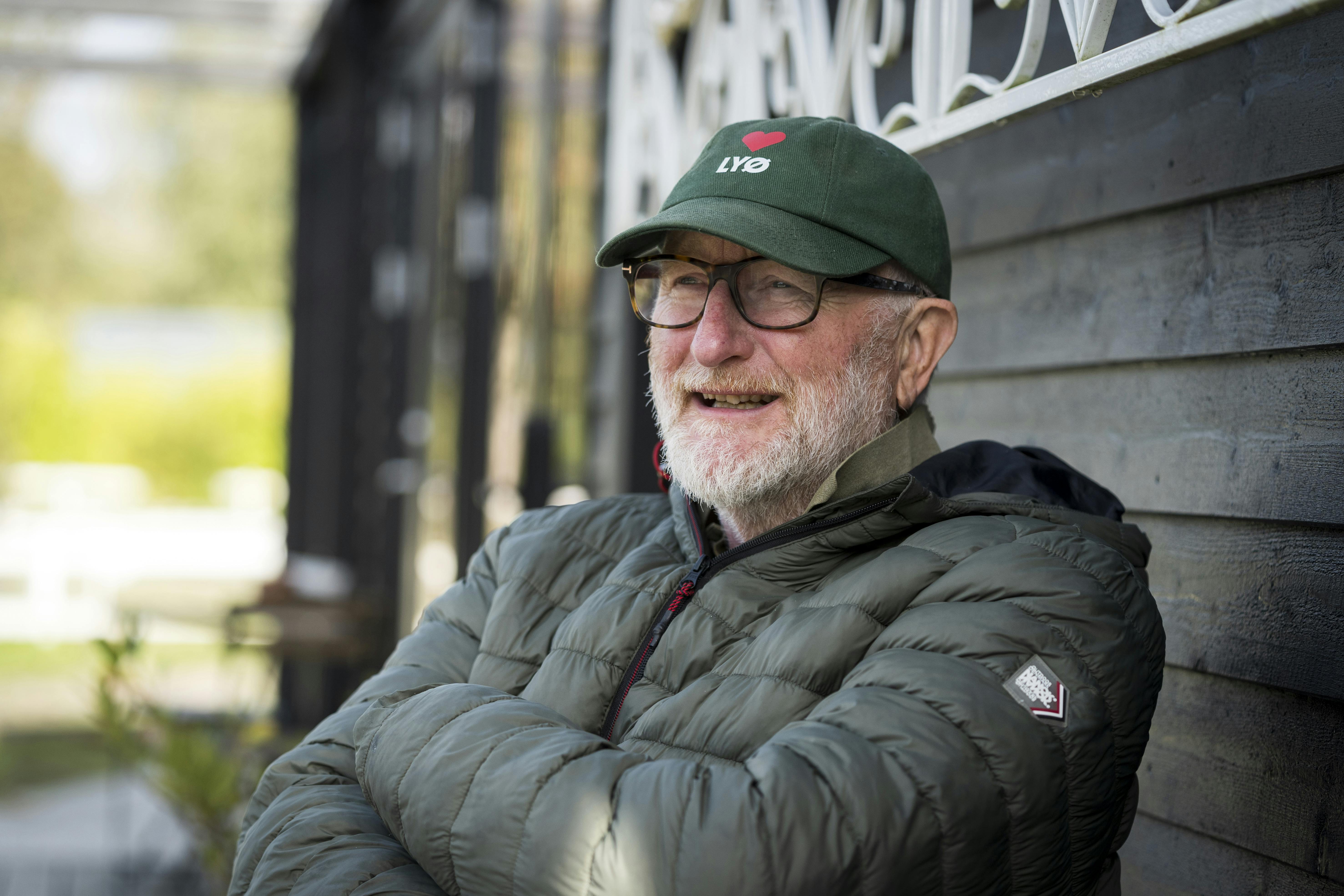 Peter Aalbæk bruger mange penge på at skabe det økologiske samfund i Herfølge. 