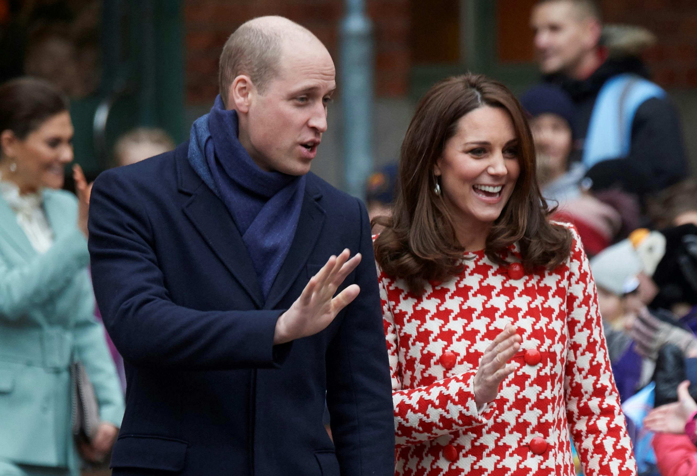 Opgavebeskrivelse: Hertuinde Catherine af Cambridge og prins William besøger Stockholm. Besøg hos Matteusskolan.Sted: Matteusskolan, StockholmFotograf: Lars H. LaursenJournalist: Marianne SingerOptagelsedato: 2018.01.31