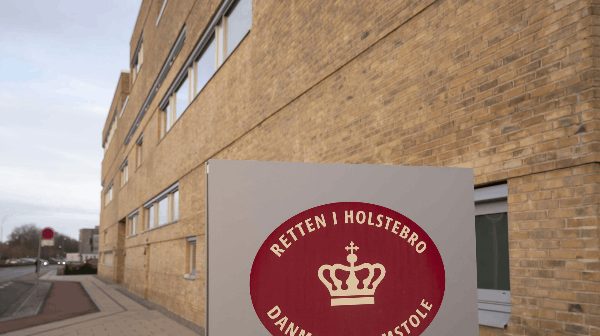 Retten i Holstebro, tirsdag den 12. november 2024. Tager sig af alle typer fogedsager, skiftesager, familieretssager, straffesager og civile sager fra borgere inden for retskredsen. (Foto: Bo Amstrup/Scanpix 2024)