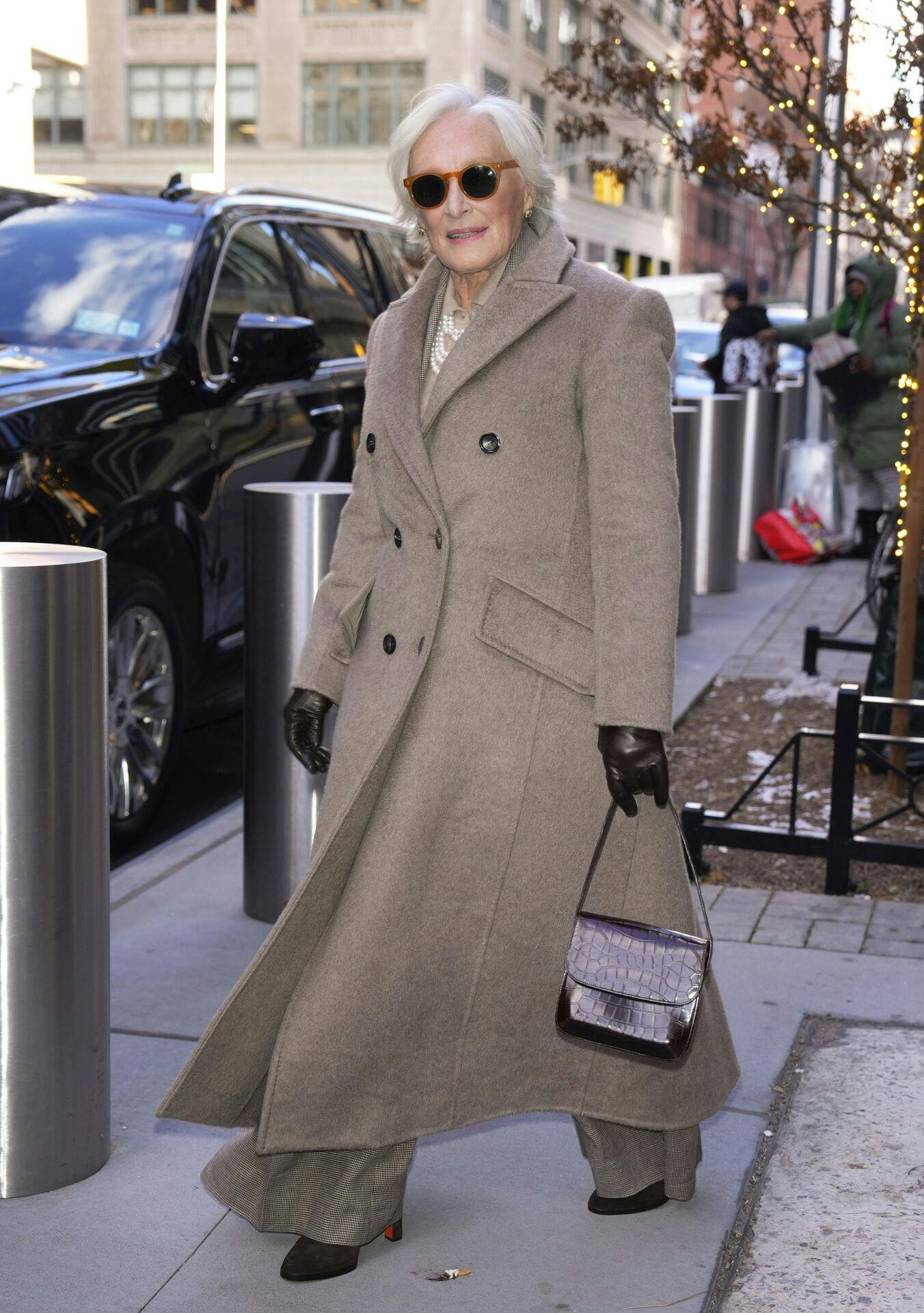 Glenn Close i New York den 8. januar 2025.