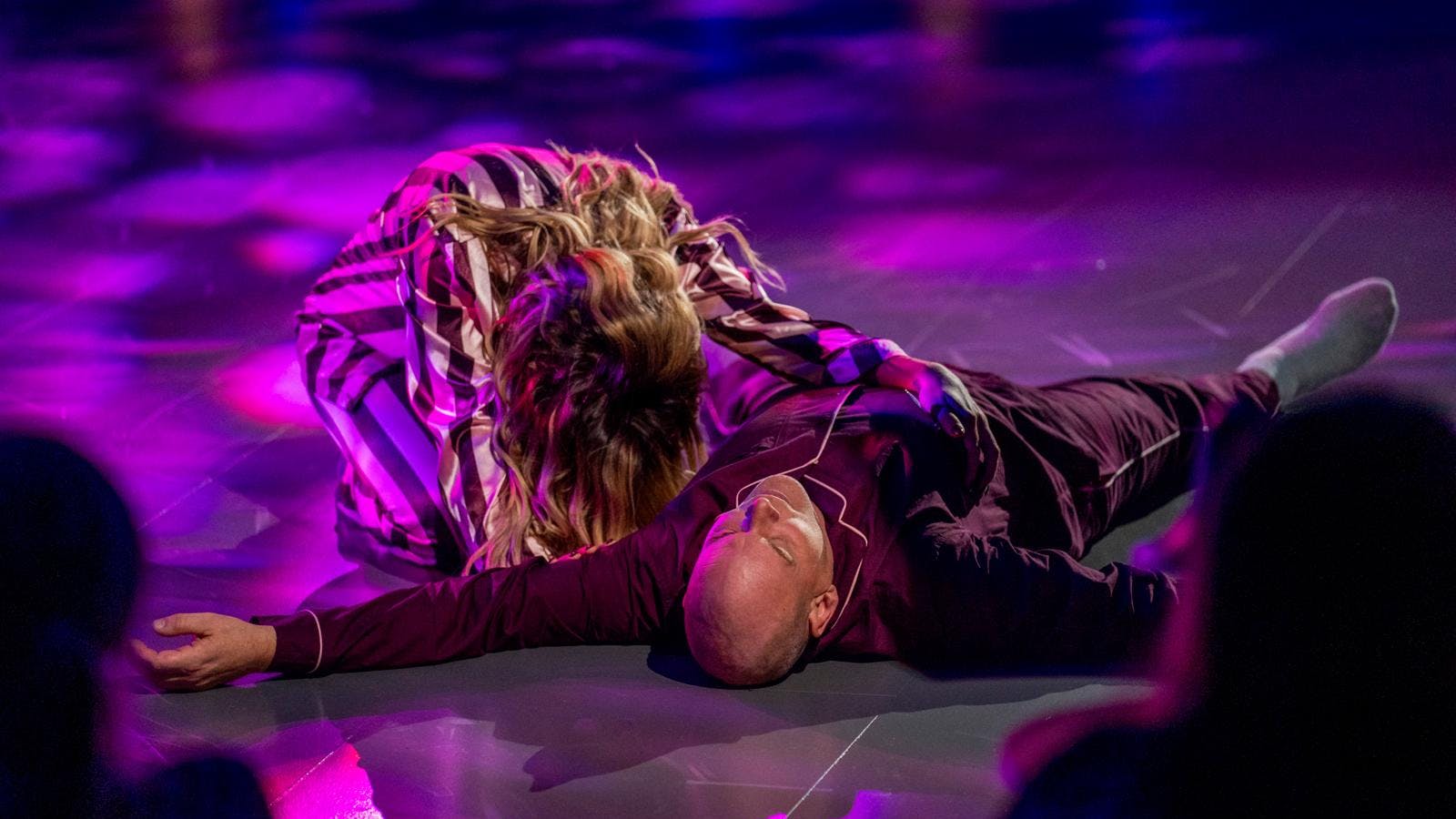 Tiden på dansegulvet blev kort, men hård for 57-årige Andreas Bo.
