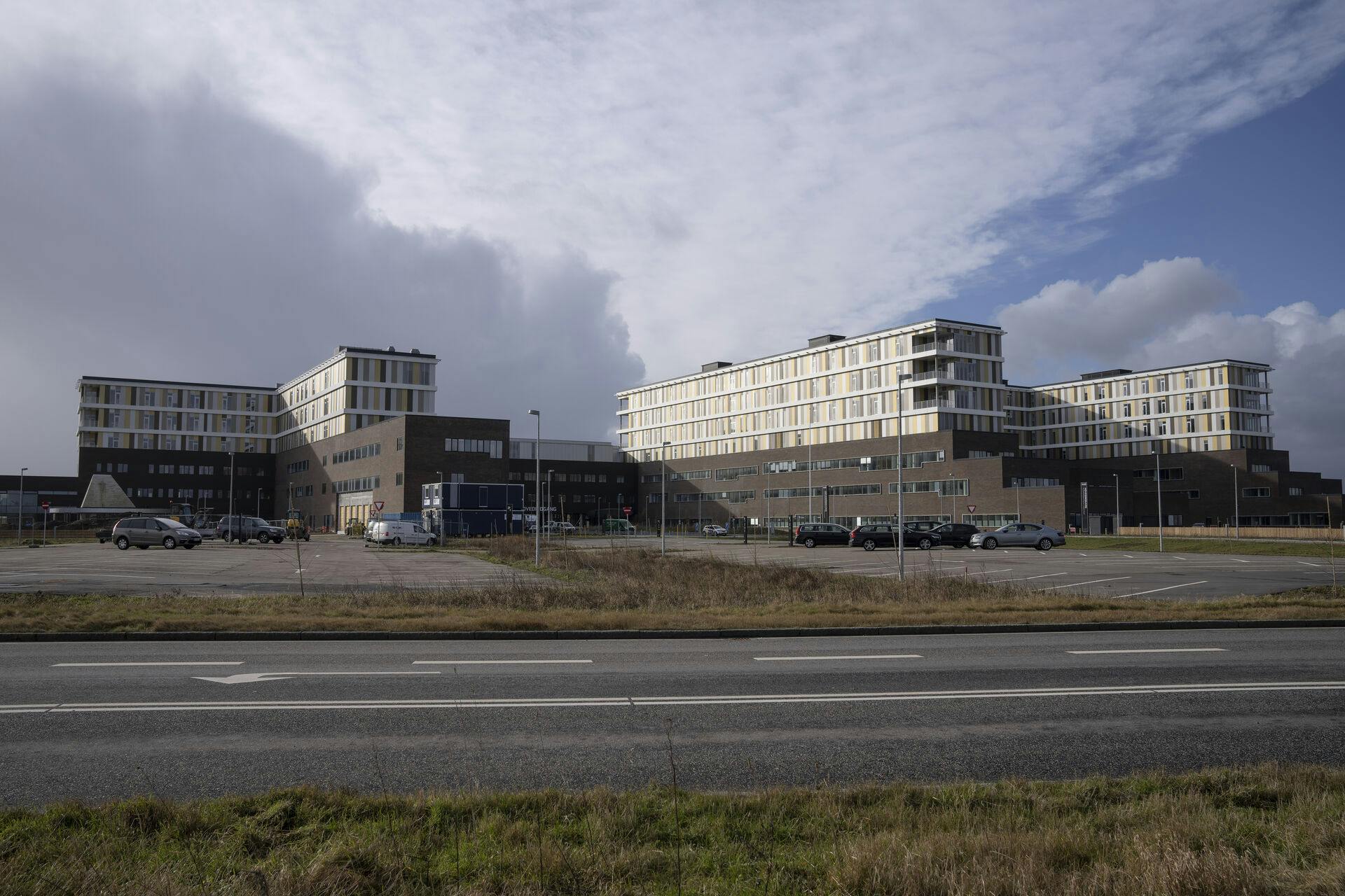 Regionshospitalet Gødstrup torsdag den 10. februar 2022. Hospitalerne i Holstebro og Herning samles i Regionshospitalet Gødstrup. (Foto: Bo Amstrup/Ritzau Scanpix)