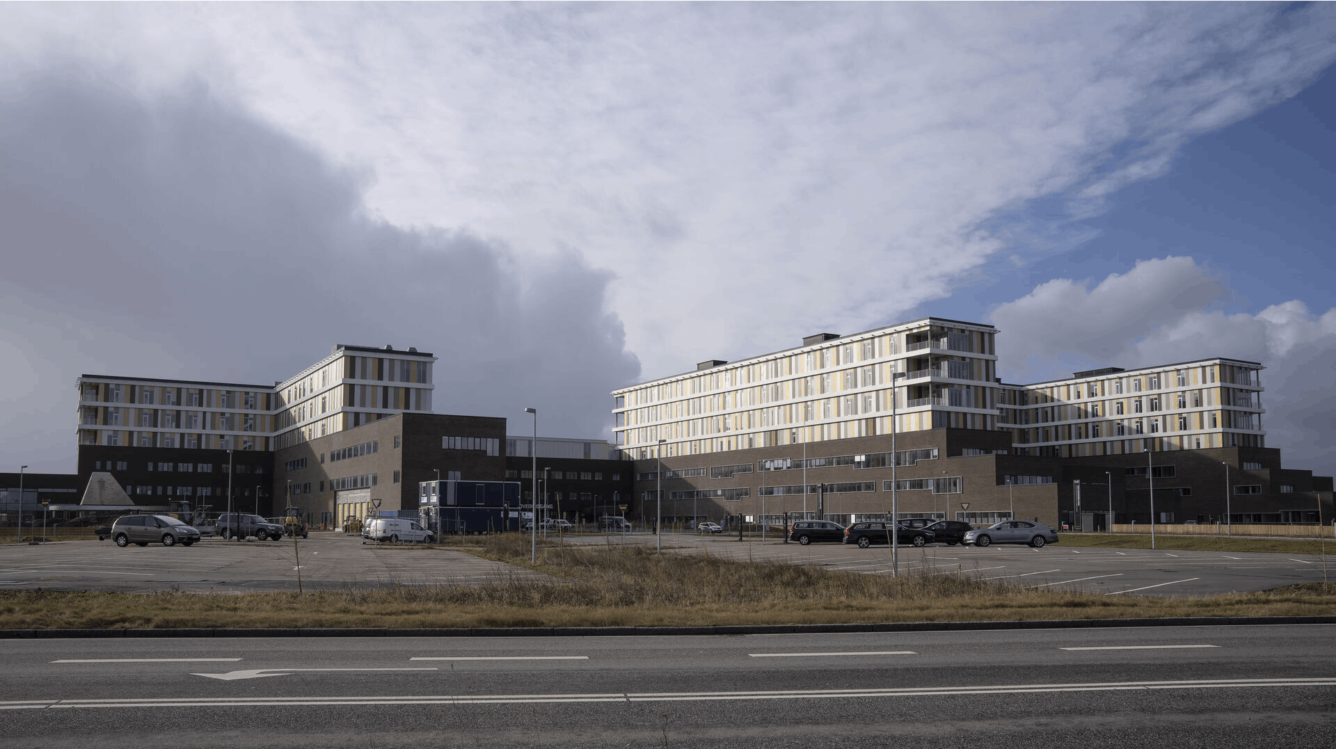 Regionshospitalet Gødstrup torsdag den 10. februar 2022. Hospitalerne i Holstebro og Herning samles i Regionshospitalet Gødstrup. (Foto: Bo Amstrup/Ritzau Scanpix)