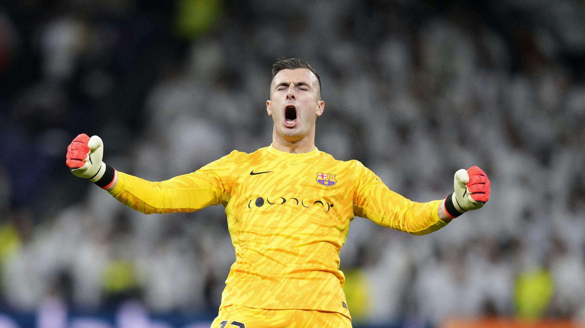 Iñaki Peña fortsætter sæsonen med gode nyheder. Denne gang uden for banen. FC Barcelona-keeperen skal nemlig være far for første gang.