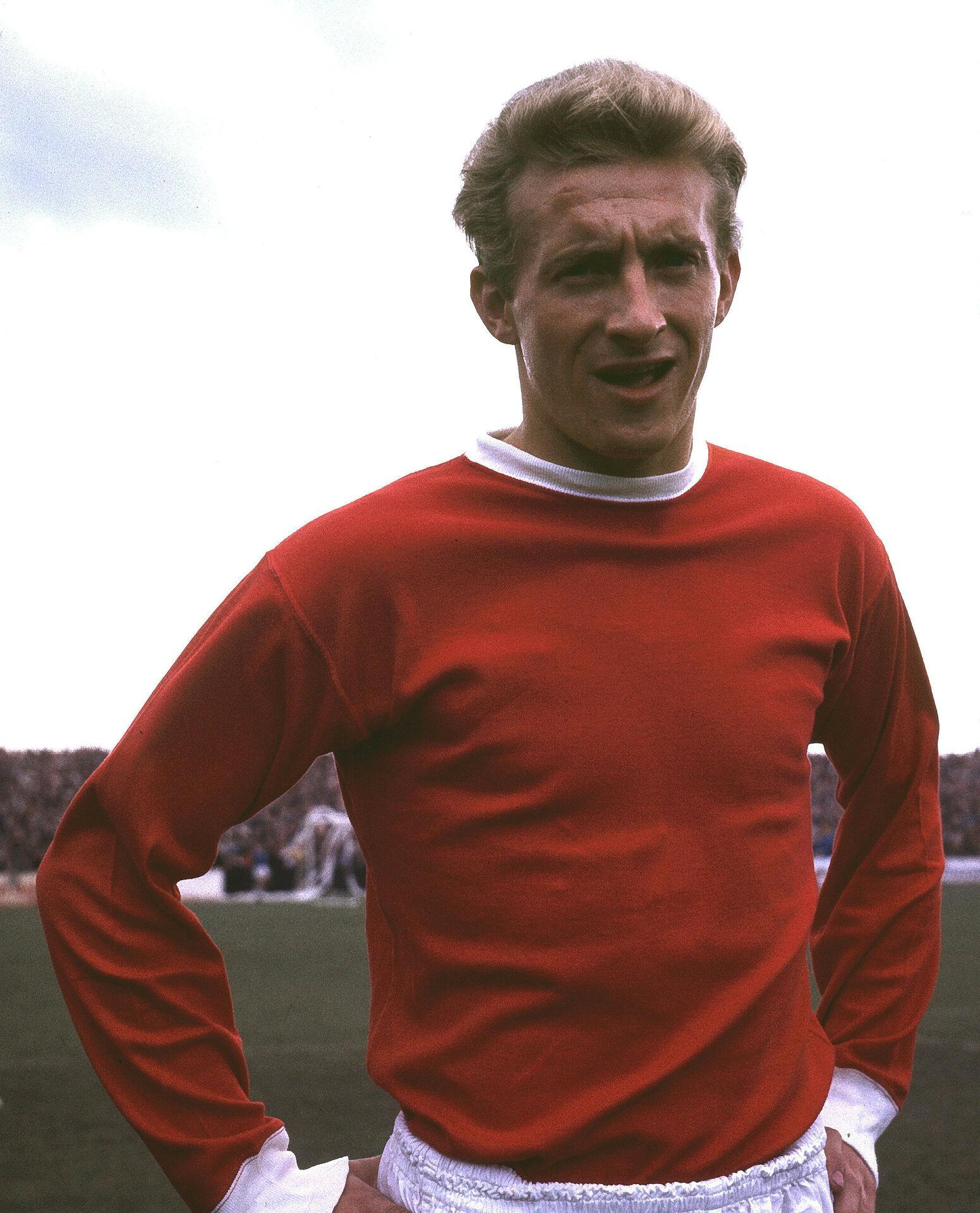 Denis Law nåede at spille for Manchester United i 11 år fra 1962 til 1973.